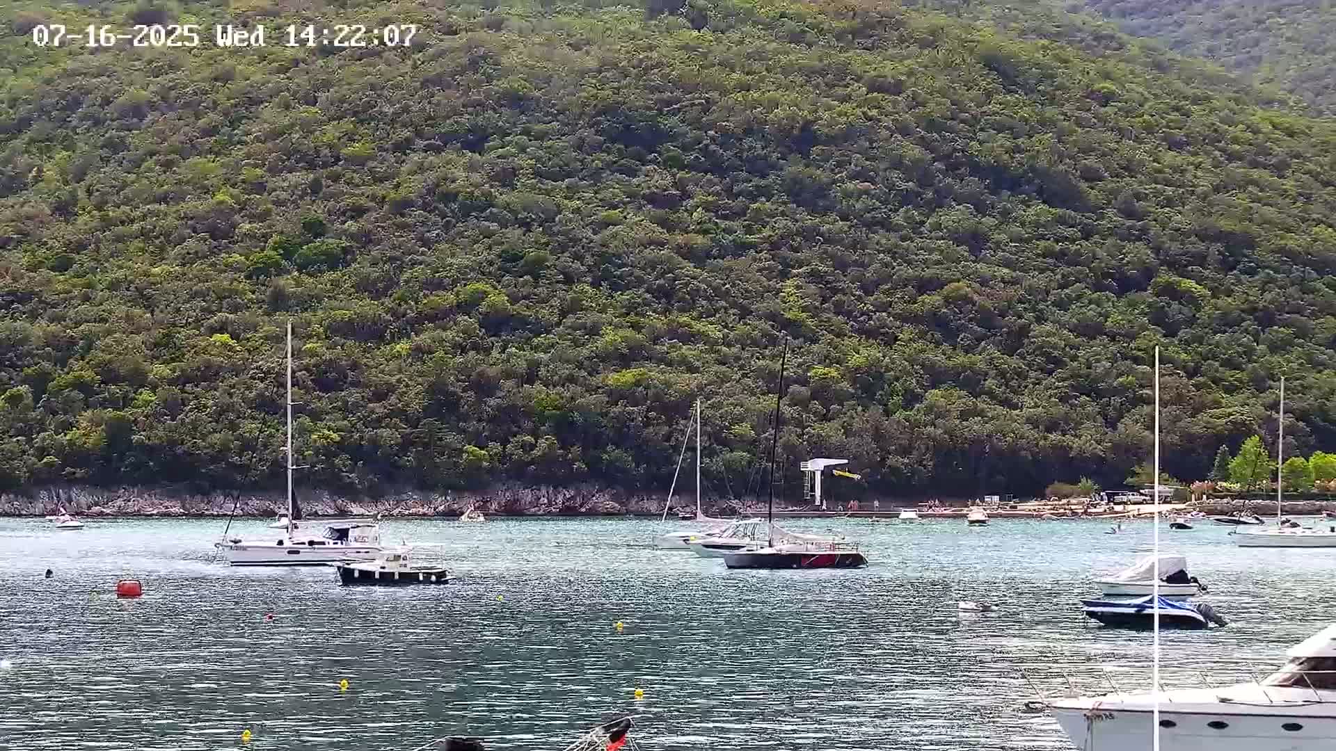 Rabac  Village Center & Marine Live Cam - Rabac, Labin, Istria, Croatia