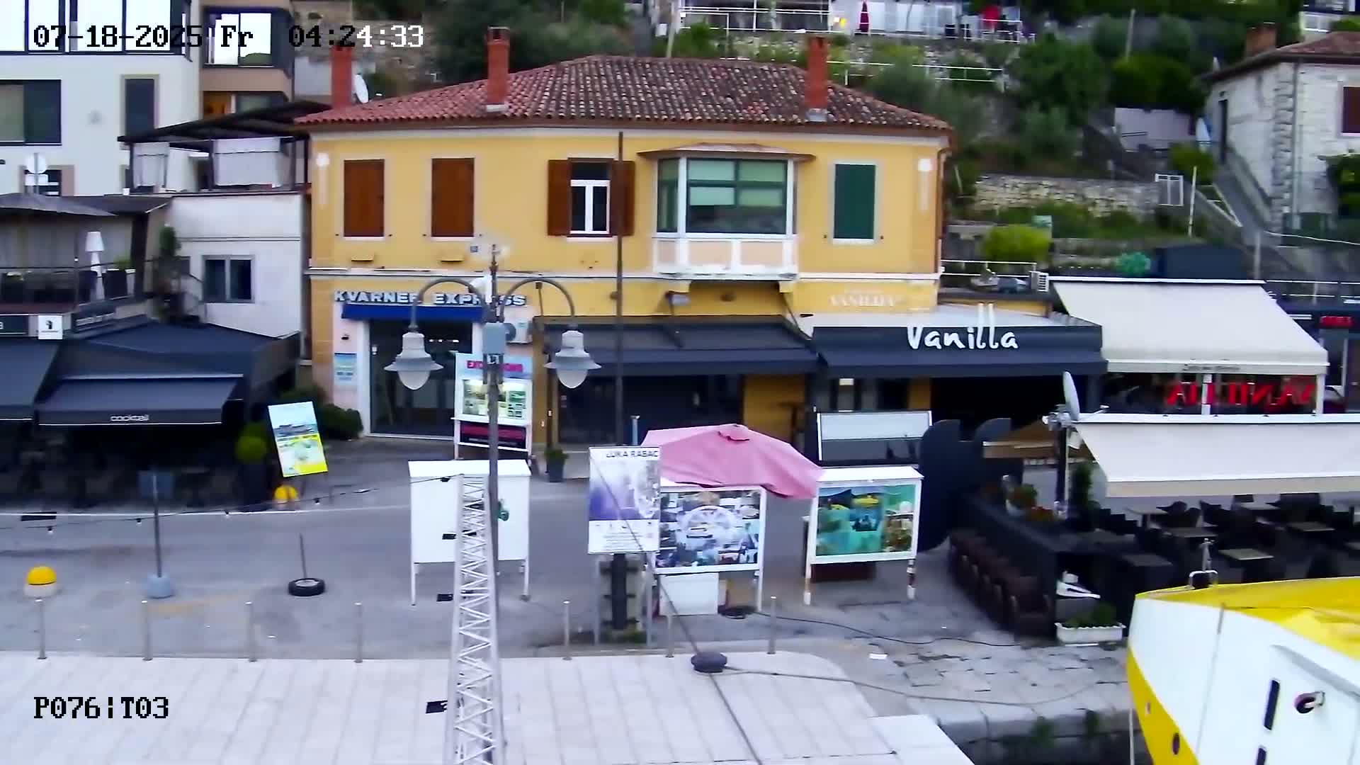 Rabac  Village Center & Marine Live Cam - Rabac, Labin, Istria, Croatia