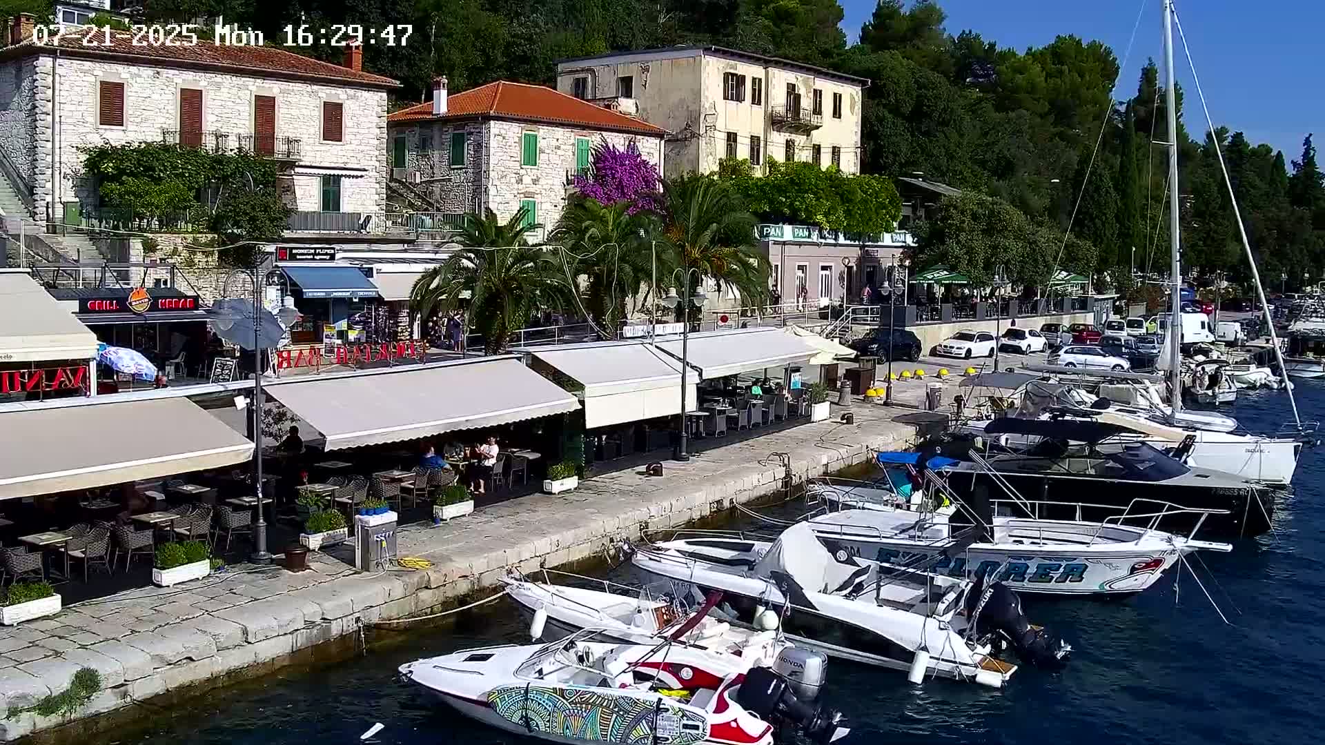 Rabac  Village Center & Marine Live Cam - Rabac, Labin, Istria, Croatia