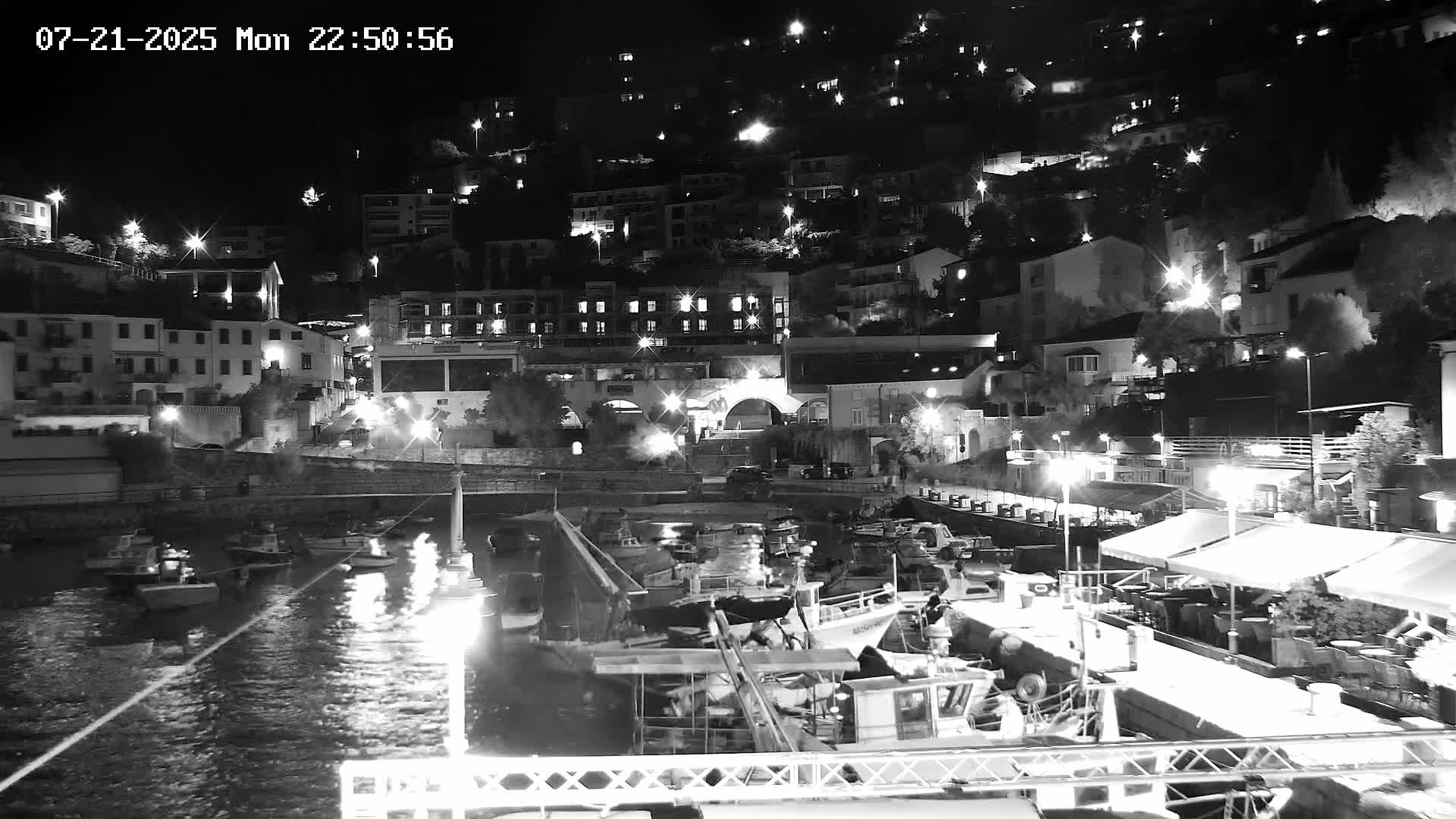 Rabac  Village Center & Marine Live Cam - Rabac, Labin, Istria, Croatia