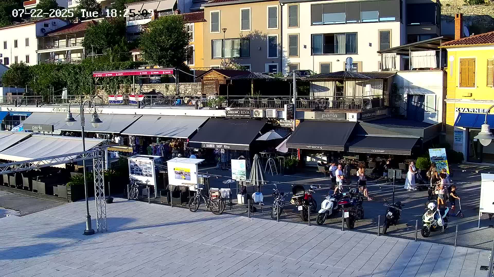 Rabac  Village Center & Marine Live Cam - Rabac, Labin, Istria, Croatia