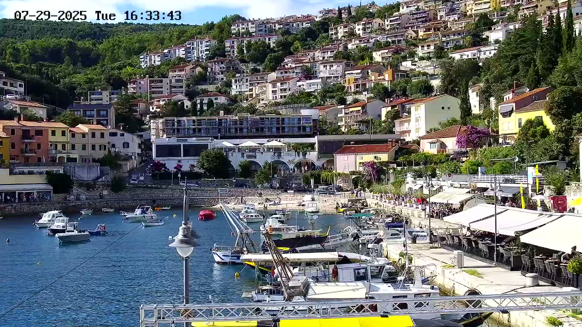 Rabac  Village Center & Marine Live Cam - Rabac, Labin, Istria, Croatia
