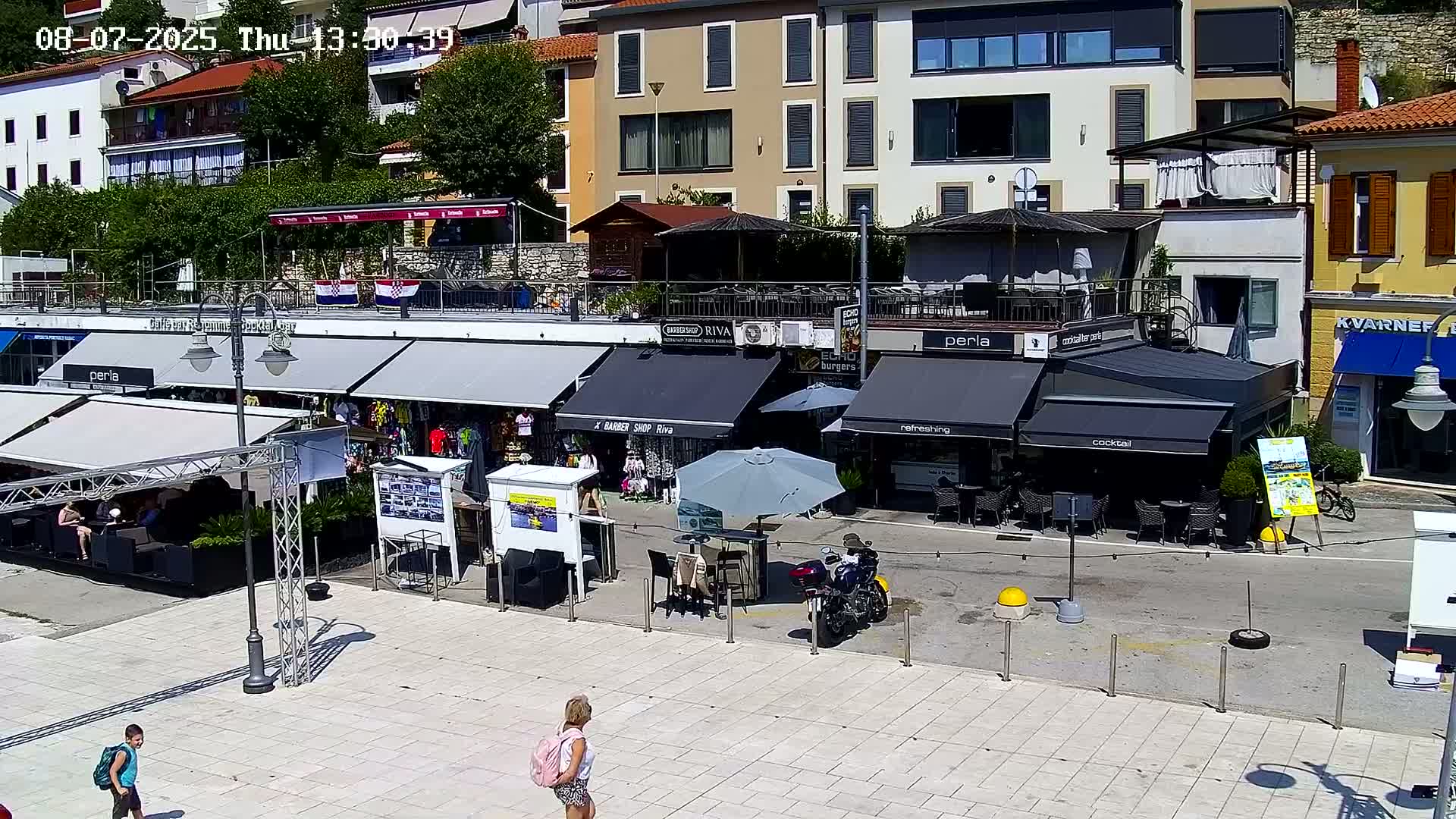 Rabac  Village Center & Marine Live Cam - Rabac, Labin, Istria, Croatia