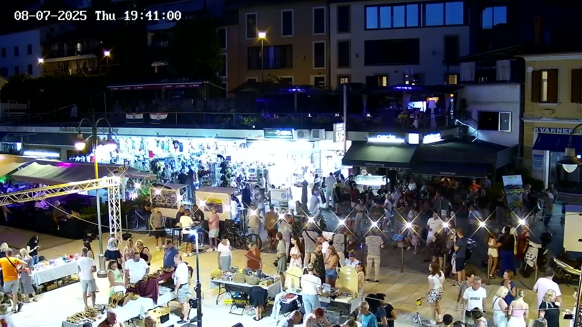Rabac  Village Center & Marine Live Cam - Rabac, Labin, Istria, Croatia