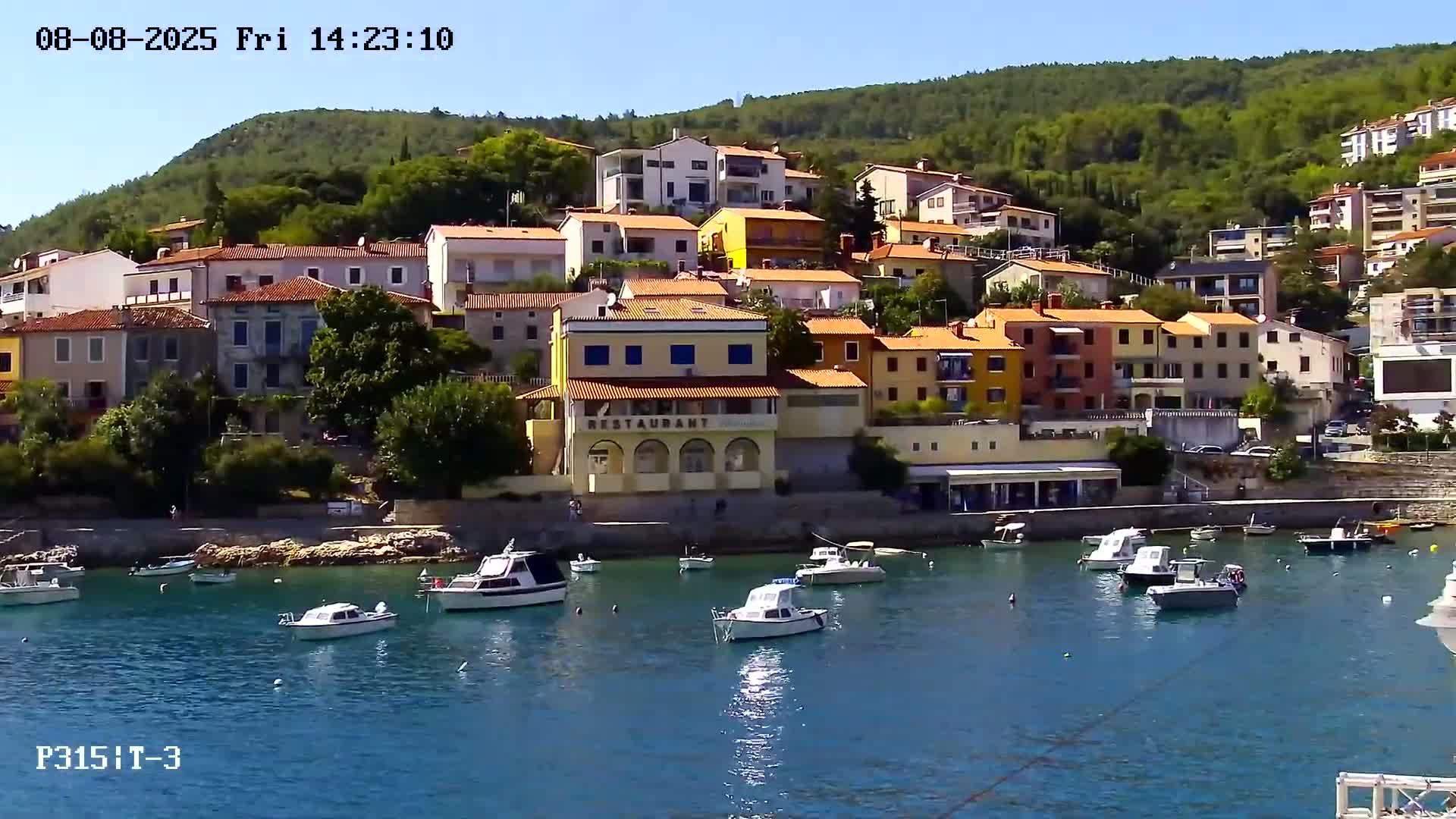 Rabac  Village Center & Marine Live Cam - Rabac, Labin, Istria, Croatia