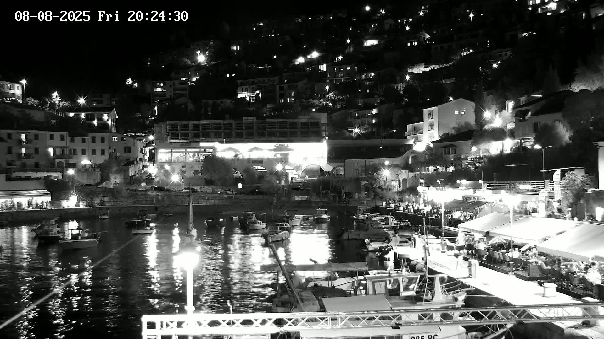 Rabac  Village Center & Marine Live Cam - Rabac, Labin, Istria, Croatia