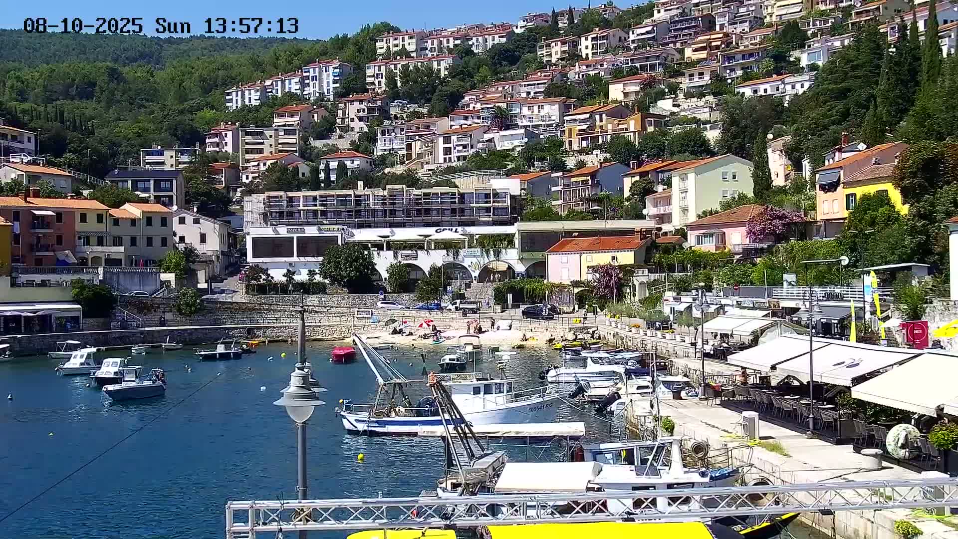 Rabac  Village Center & Marine Live Cam - Rabac, Labin, Istria, Croatia