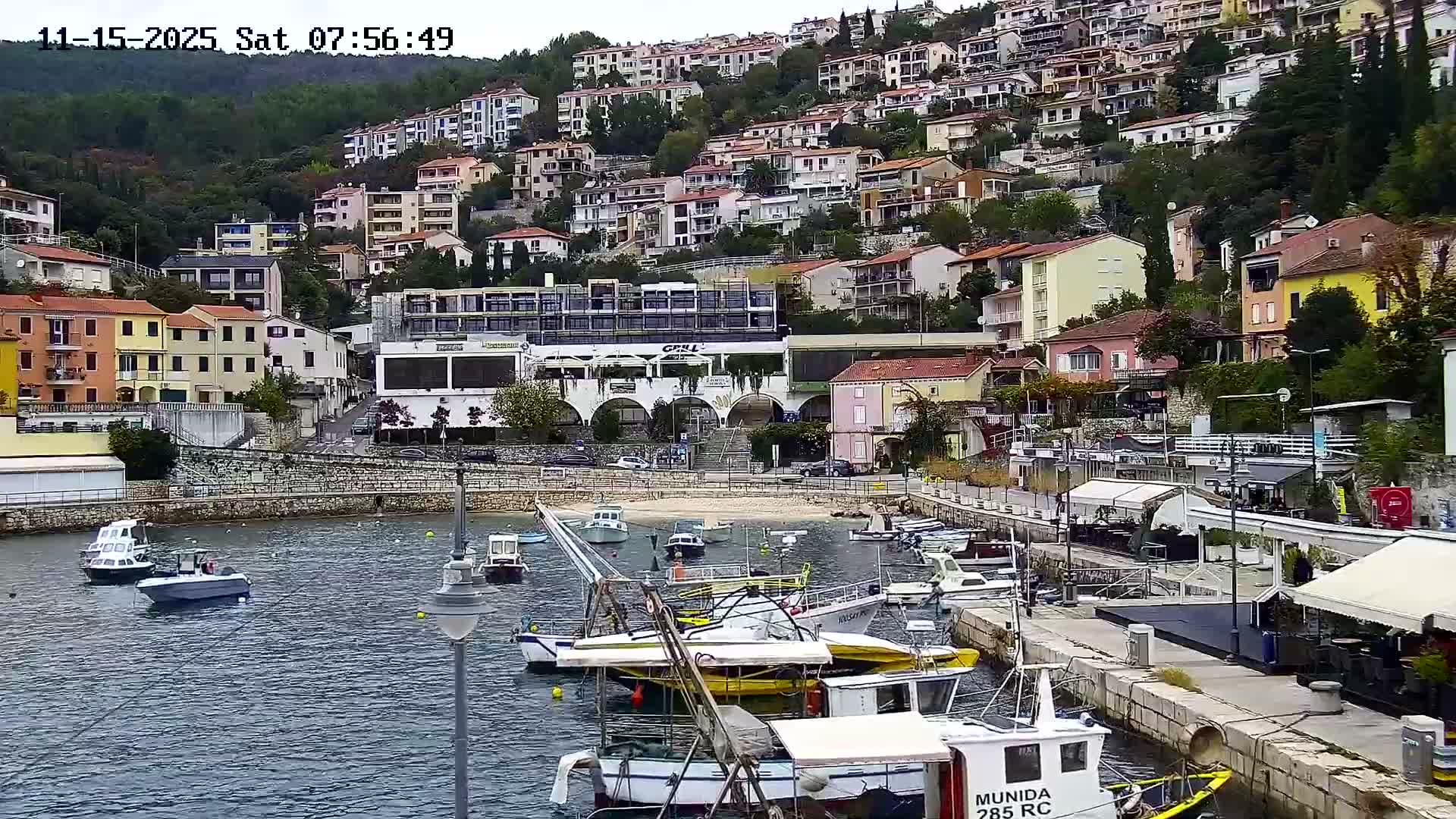Rabac  Village Center & Marine Live Cam - Rabac, Labin, Istria, Croatia