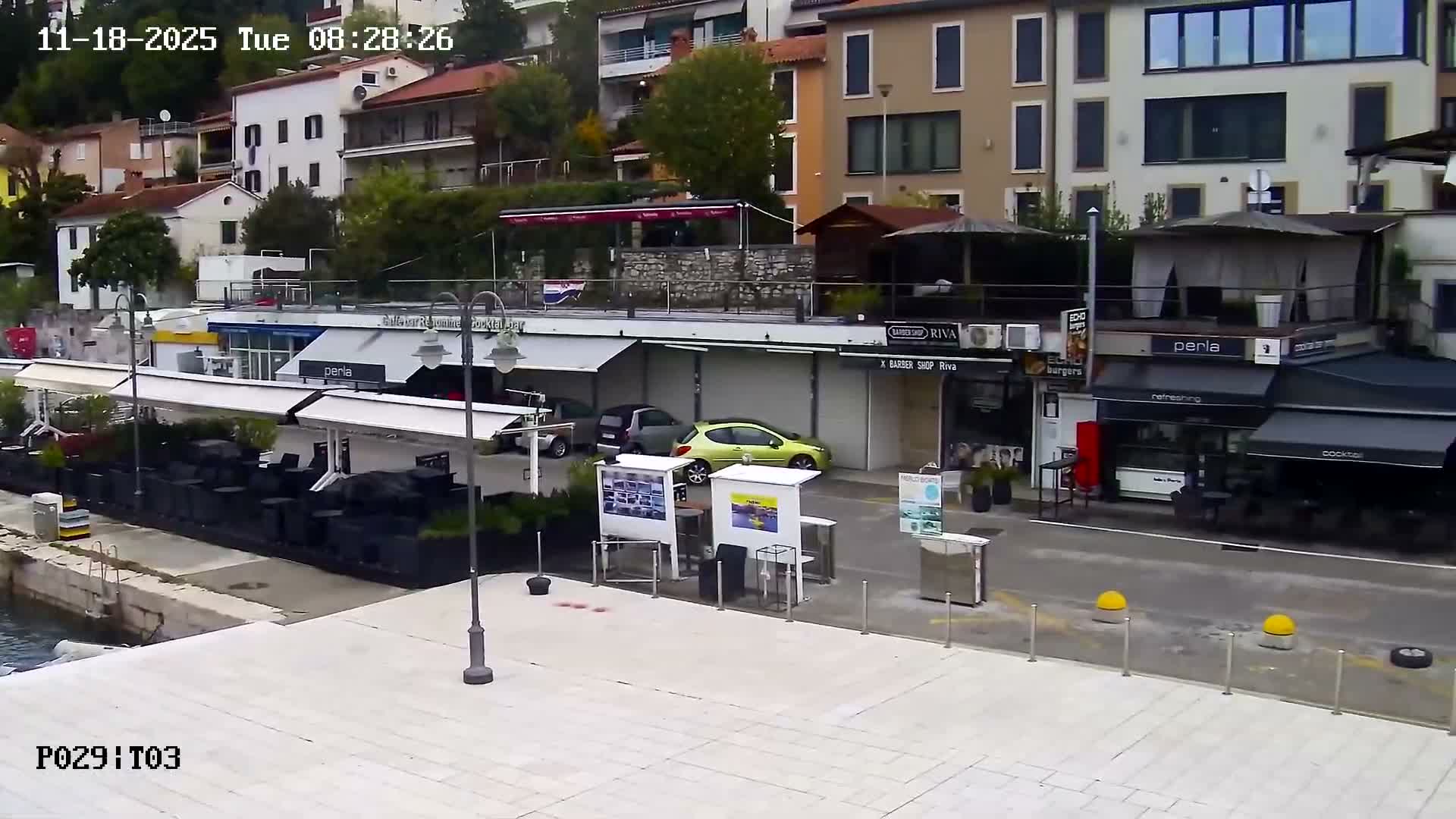 Rabac  Village Center & Marine Live Cam - Rabac, Labin, Istria, Croatia