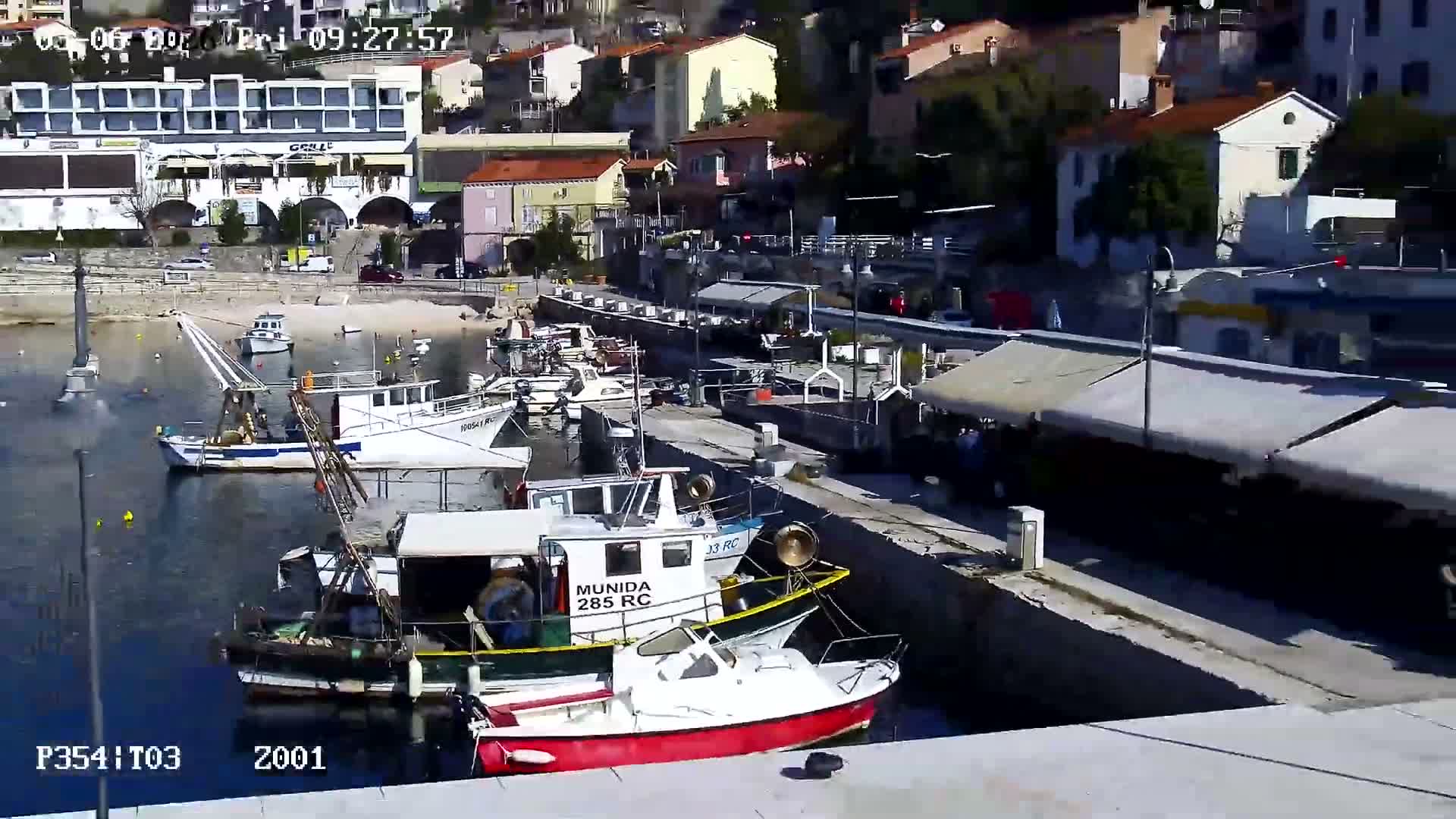 Rabac  Village Center & Marine Live Cam - Rabac, Labin, Istria, Croatia