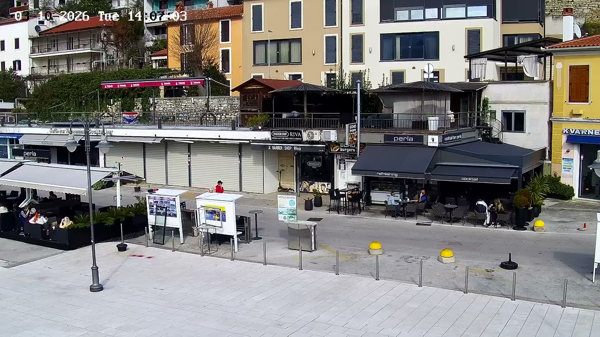 Rabac  Village Center & Marine Live Cam - Rabac, Labin, Istria, Croatia