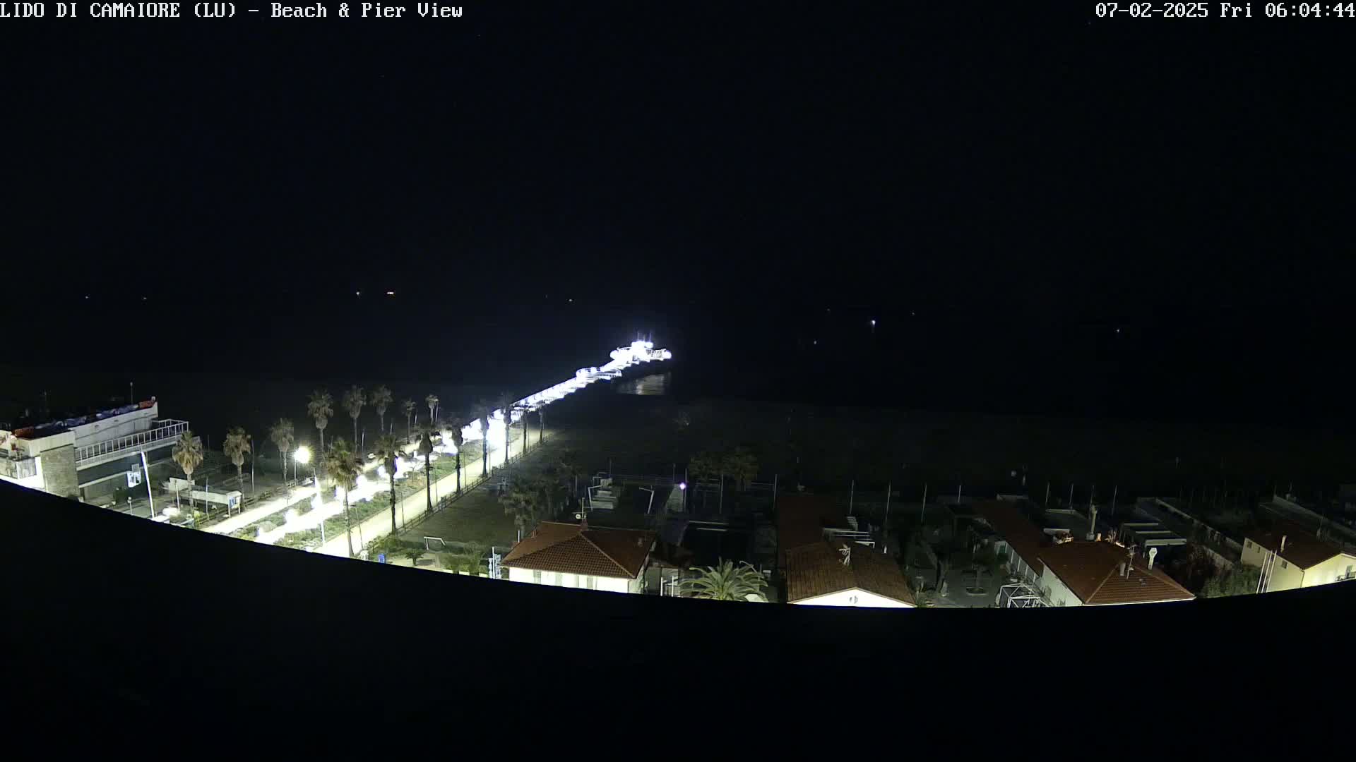 Versilia Beach , Lido di Camaiore Live Cam -  Lucca, Italy