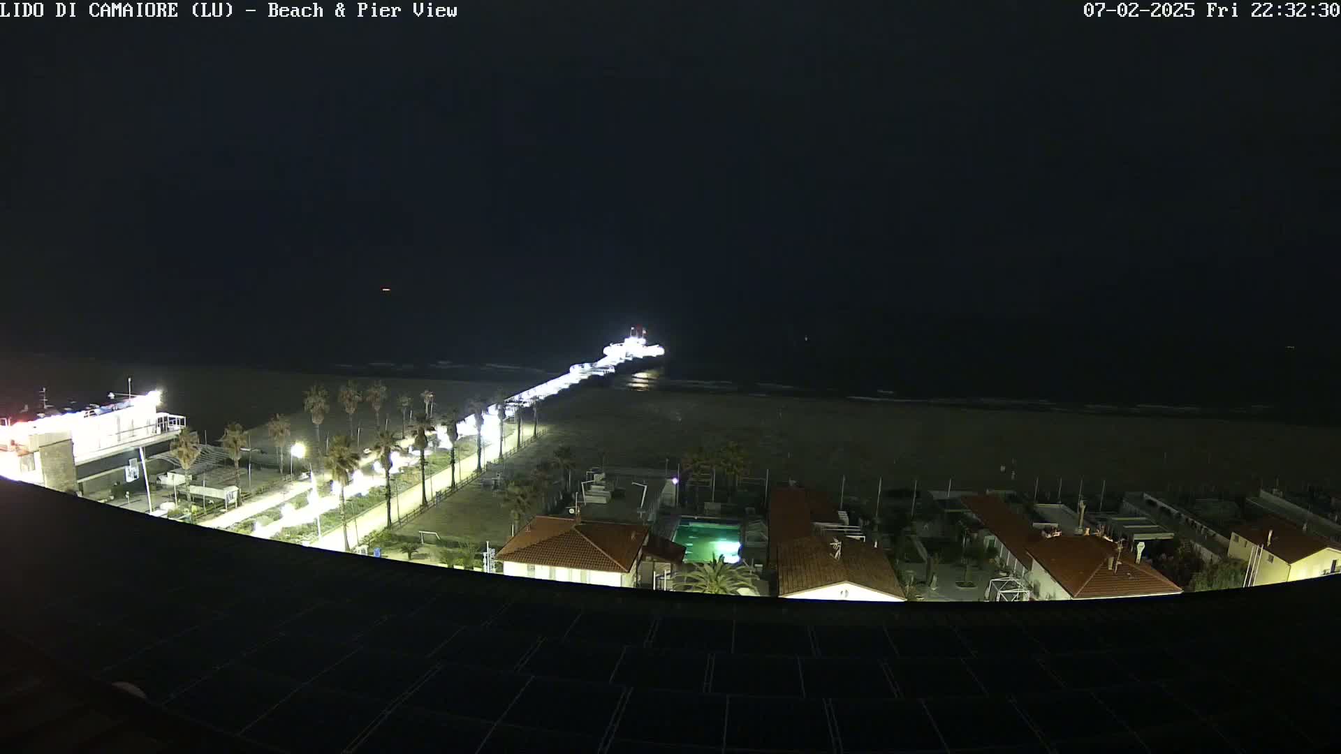 Versilia Beach , Lido di Camaiore Live Cam -  Lucca, Italy