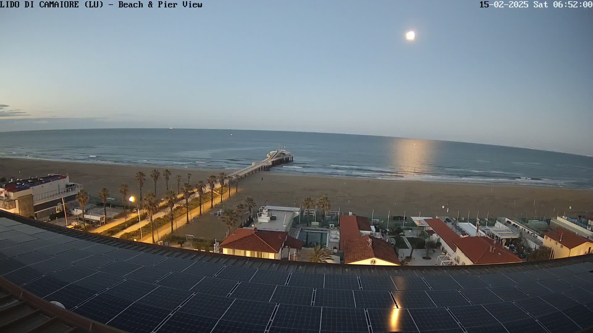Versilia Beach , Lido di Camaiore Live Cam -  Lucca, Italy