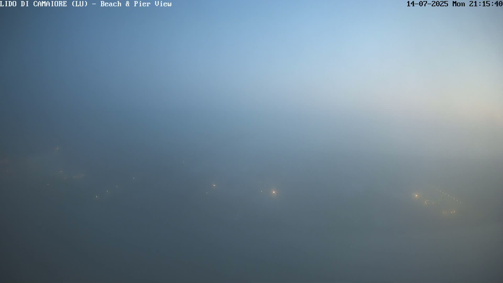 Versilia Beach , Lido di Camaiore Live Cam -  Lucca, Italy
