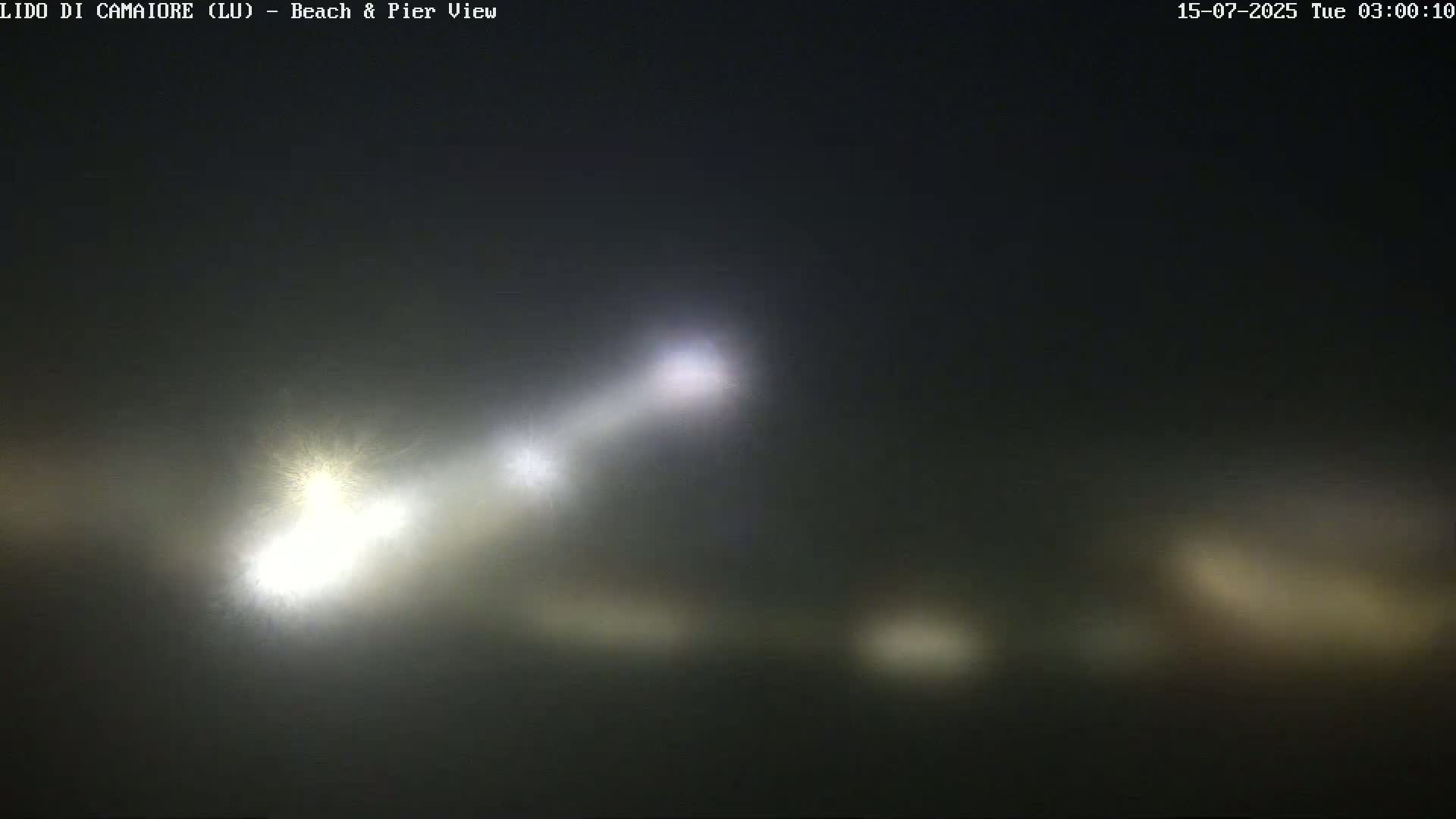 Versilia Beach , Lido di Camaiore Live Cam -  Lucca, Italy