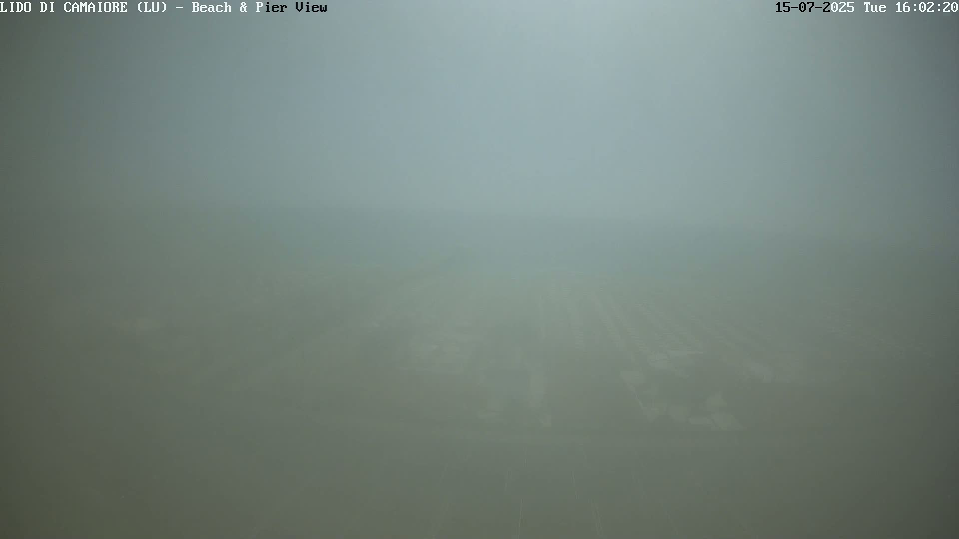 Versilia Beach , Lido di Camaiore Live Cam -  Lucca, Italy