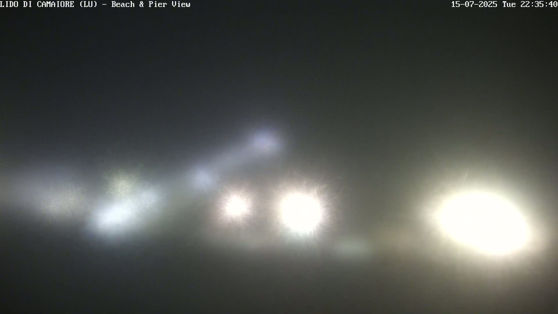 Versilia Beach , Lido di Camaiore Live Cam -  Lucca, Italy