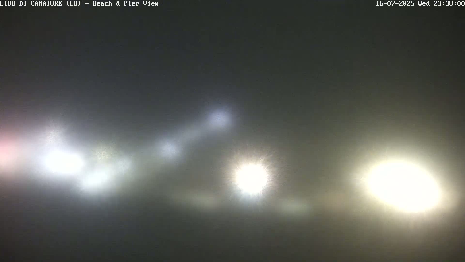 Versilia Beach , Lido di Camaiore Live Cam -  Lucca, Italy