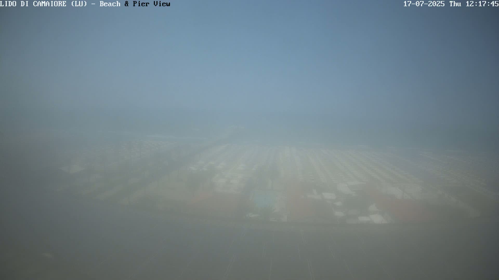 Versilia Beach , Lido di Camaiore Live Cam -  Lucca, Italy