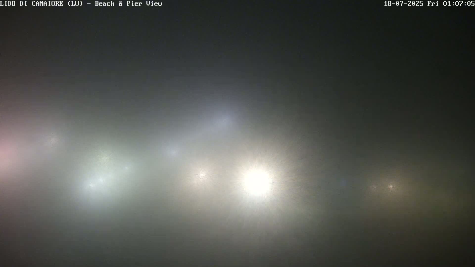 Versilia Beach , Lido di Camaiore Live Cam -  Lucca, Italy