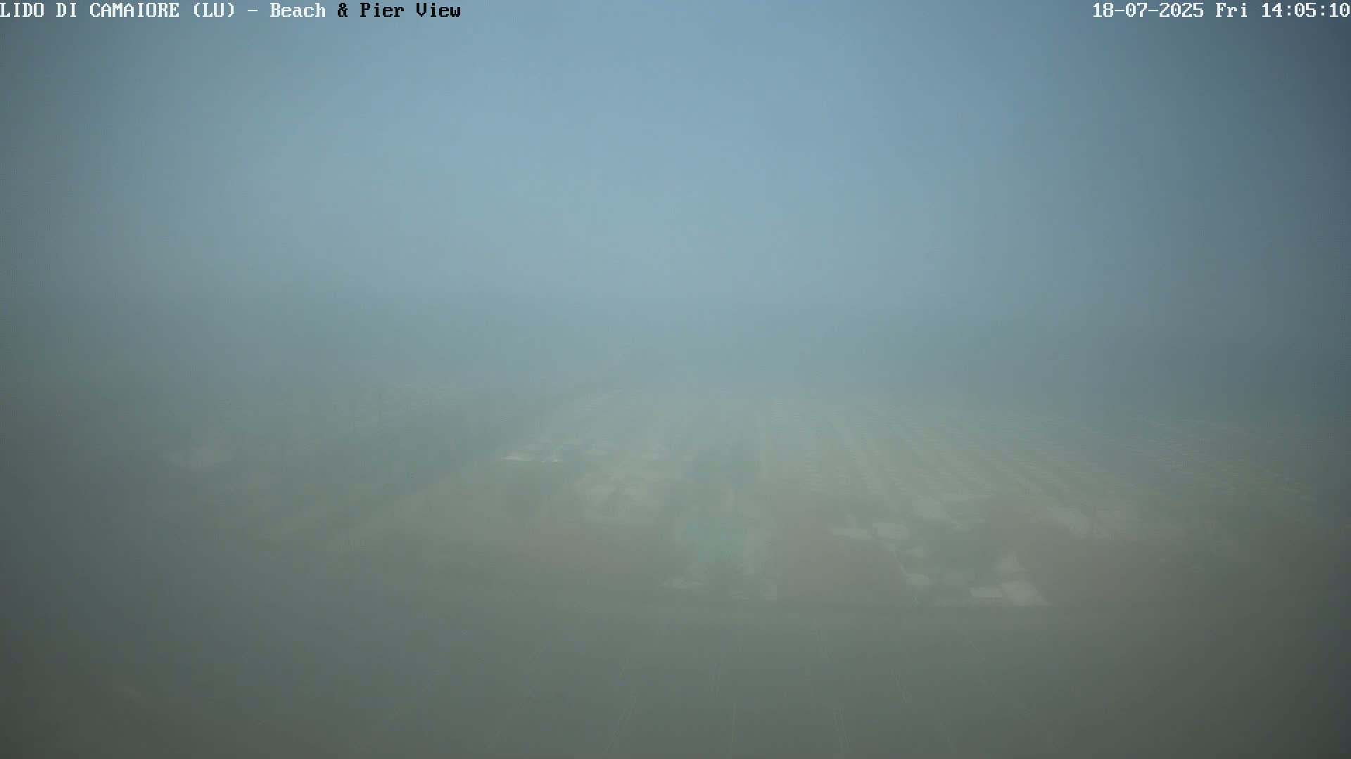 Versilia Beach , Lido di Camaiore Live Cam -  Lucca, Italy