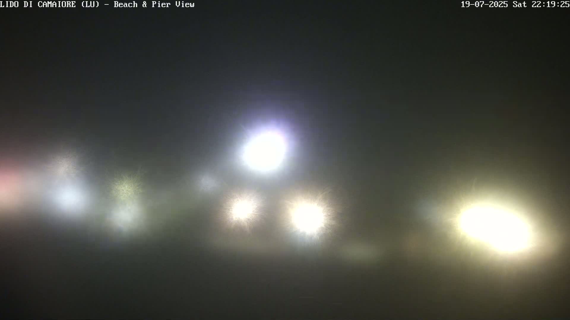 Versilia Beach , Lido di Camaiore Live Cam -  Lucca, Italy