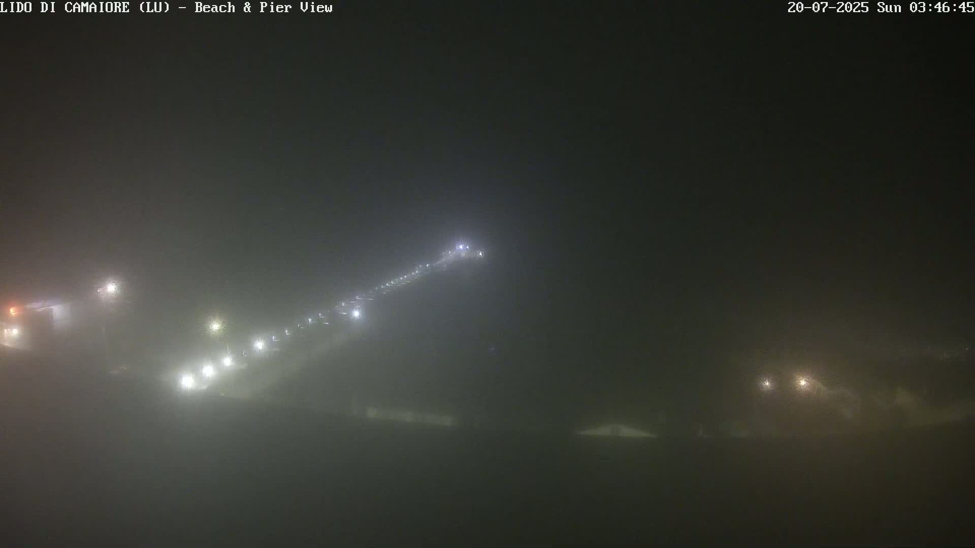 Versilia Beach , Lido di Camaiore Live Cam -  Lucca, Italy