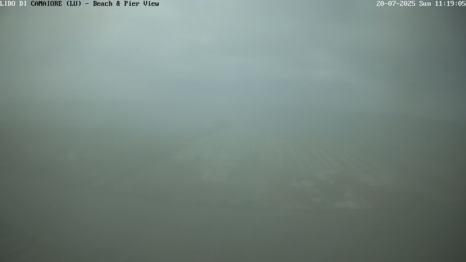 Versilia Beach , Lido di Camaiore Live Cam -  Lucca, Italy