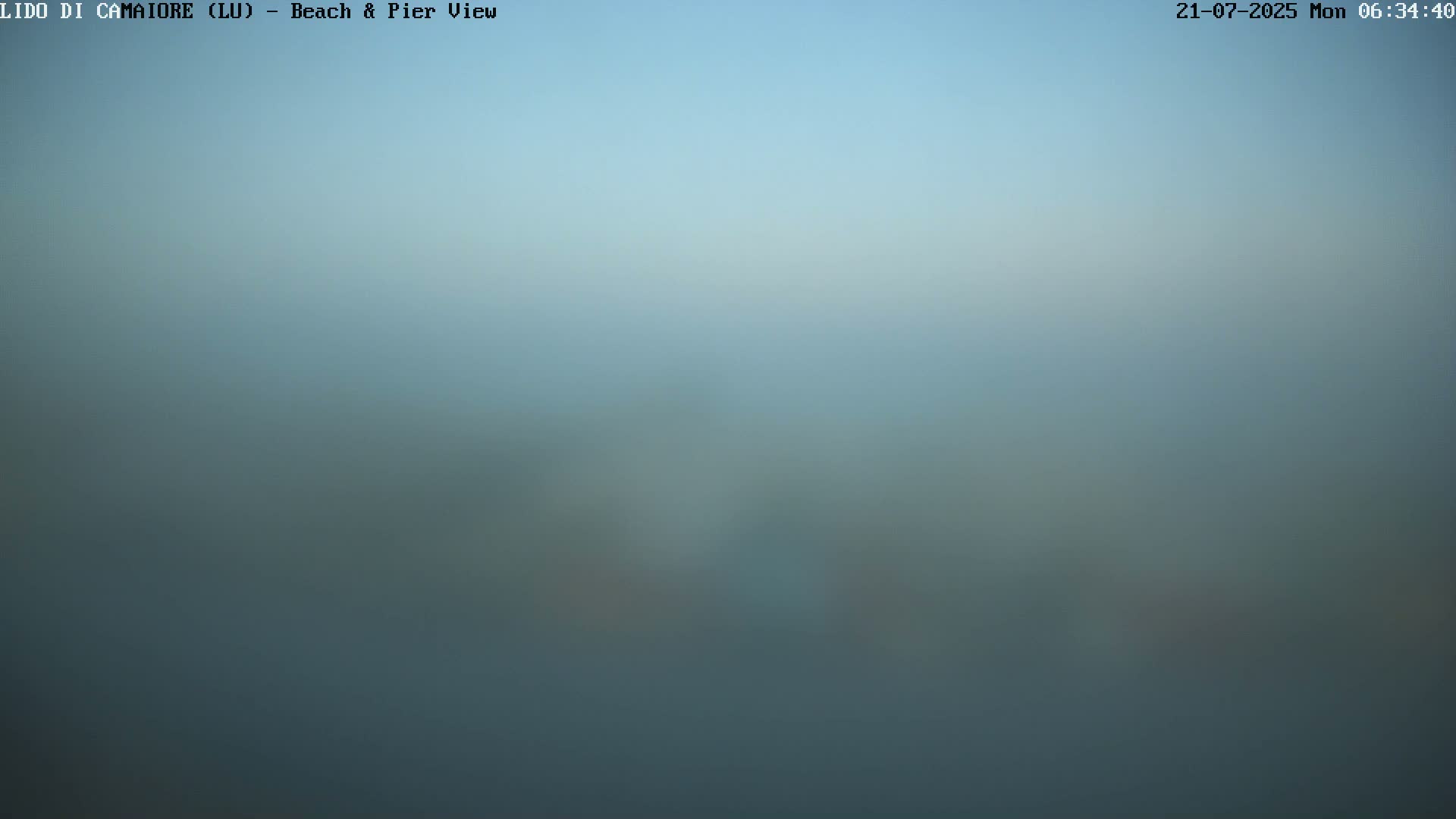Versilia Beach , Lido di Camaiore Live Cam -  Lucca, Italy