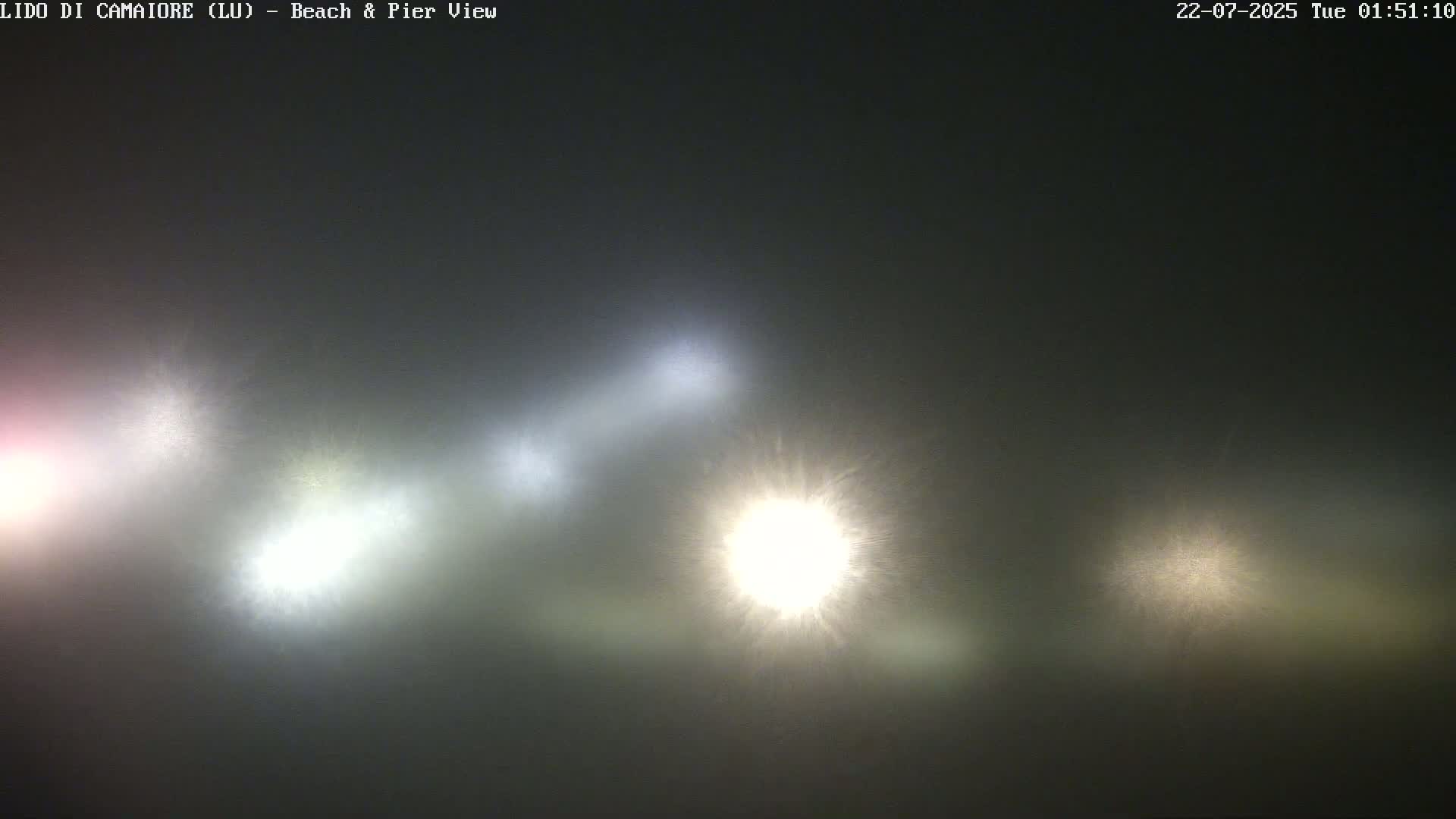 Versilia Beach , Lido di Camaiore Live Cam -  Lucca, Italy