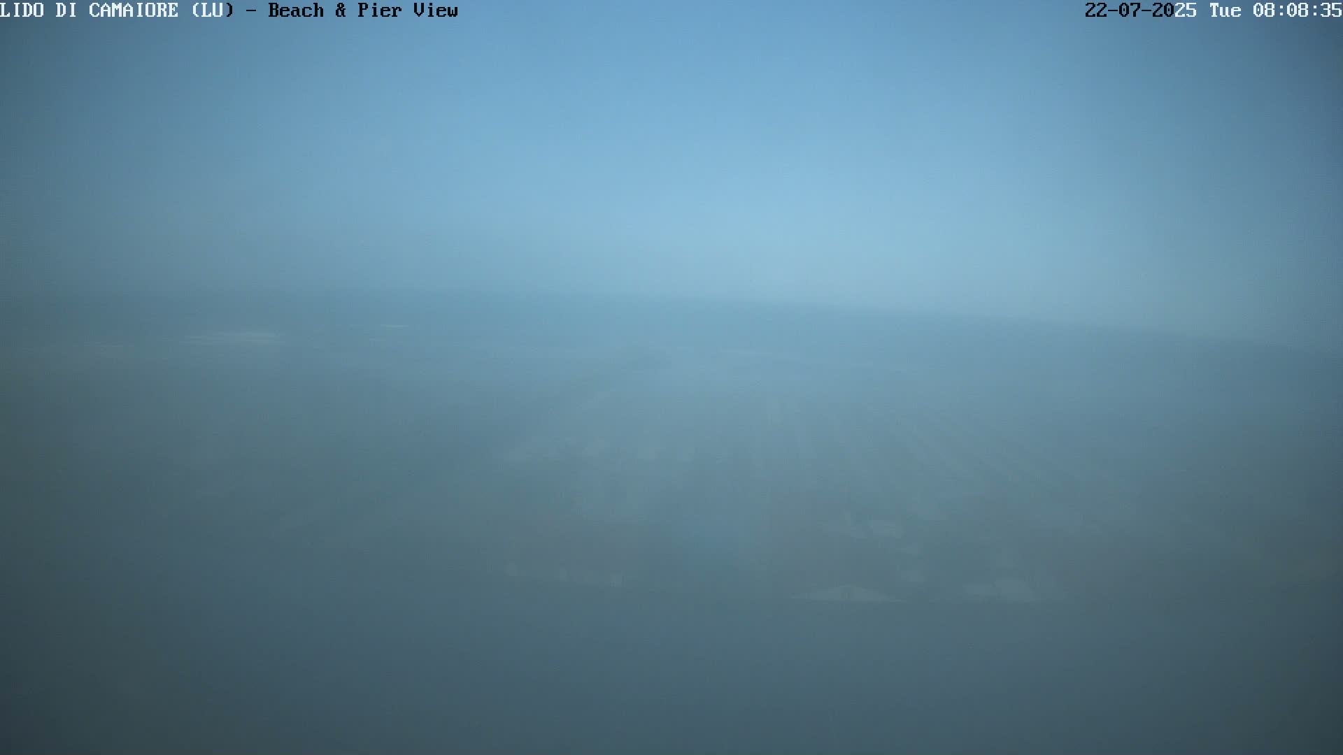 Versilia Beach , Lido di Camaiore Live Cam -  Lucca, Italy