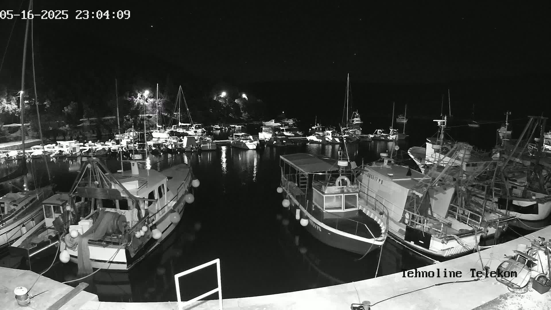 Krnica, Krnicki Porat Marine & Adriatic Coast Live Cam - Krnica, Opcina Marcana, Istria, Croatia