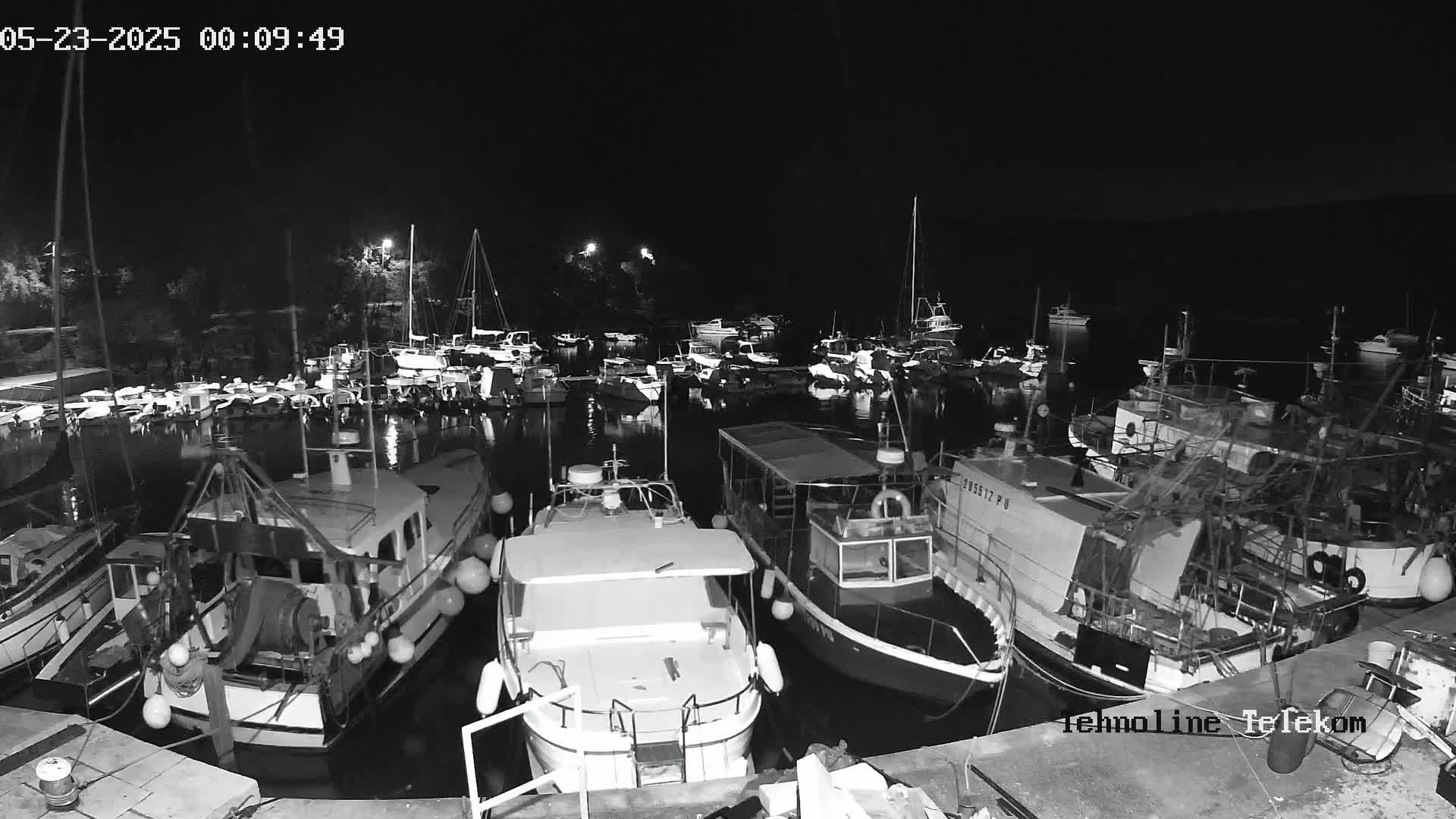 Krnica, Krnicki Porat Marine & Adriatic Coast Live Cam - Krnica, Opcina Marcana, Istria, Croatia