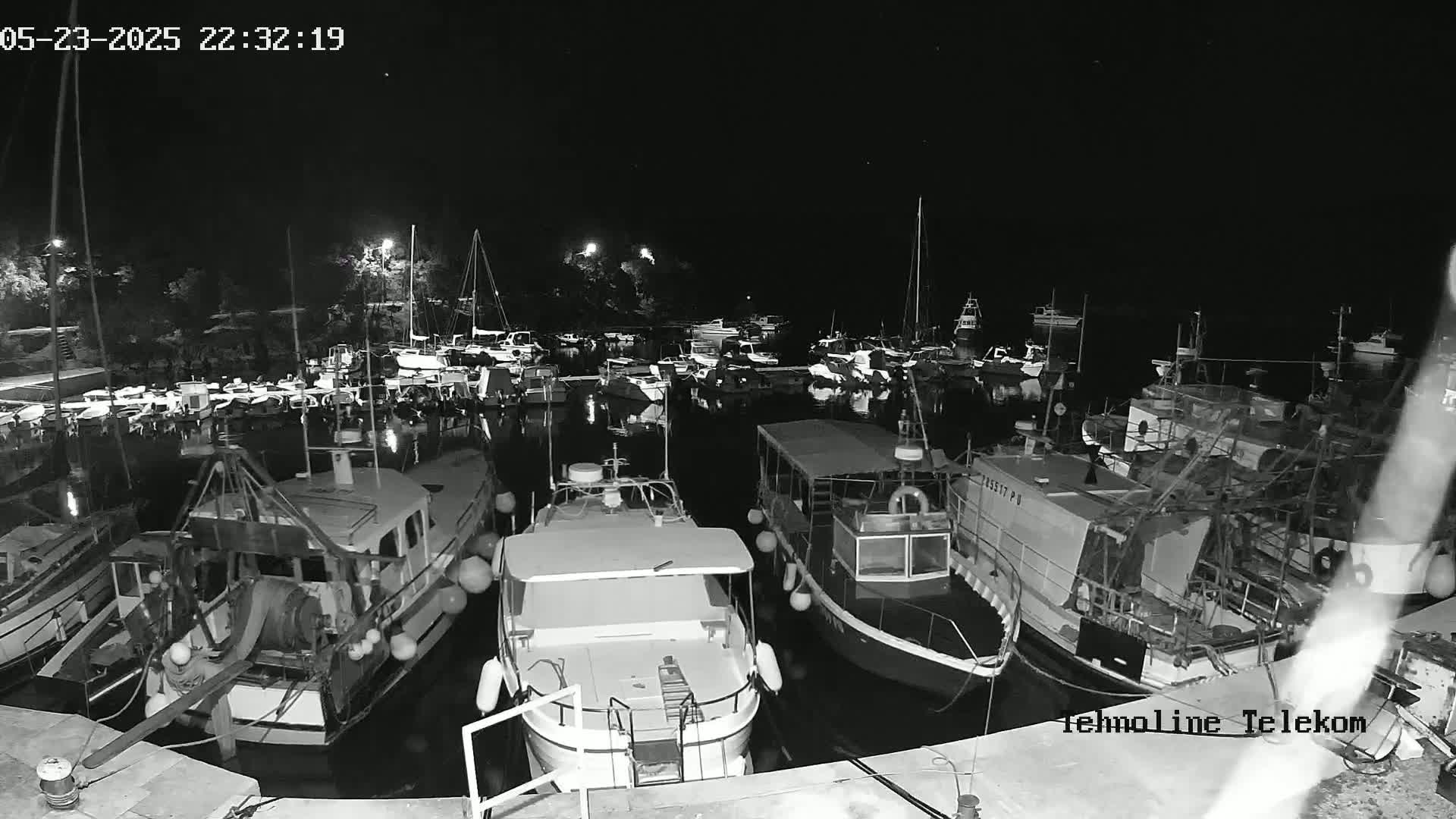 Krnica, Krnicki Porat Marine & Adriatic Coast Live Cam - Krnica, Opcina Marcana, Istria, Croatia