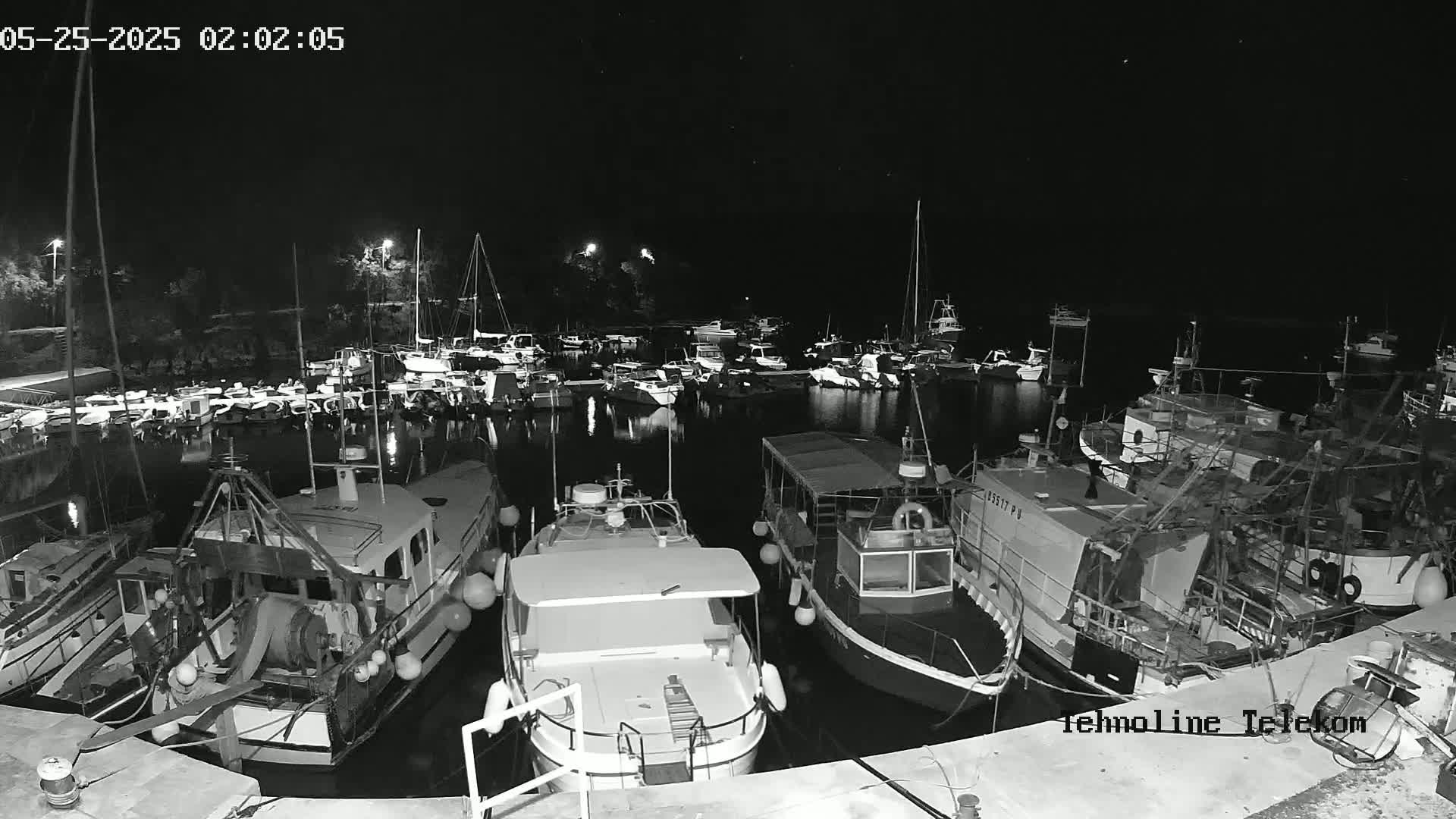 Krnica, Krnicki Porat Marine & Adriatic Coast Live Cam - Krnica, Opcina Marcana, Istria, Croatia