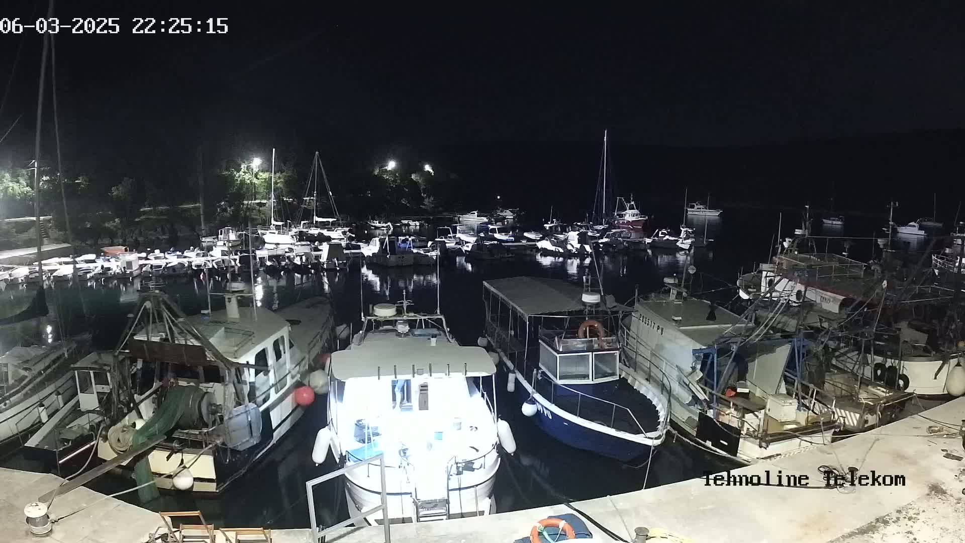 Krnica, Krnicki Porat Marine & Adriatic Coast Live Cam - Krnica, Opcina Marcana, Istria, Croatia