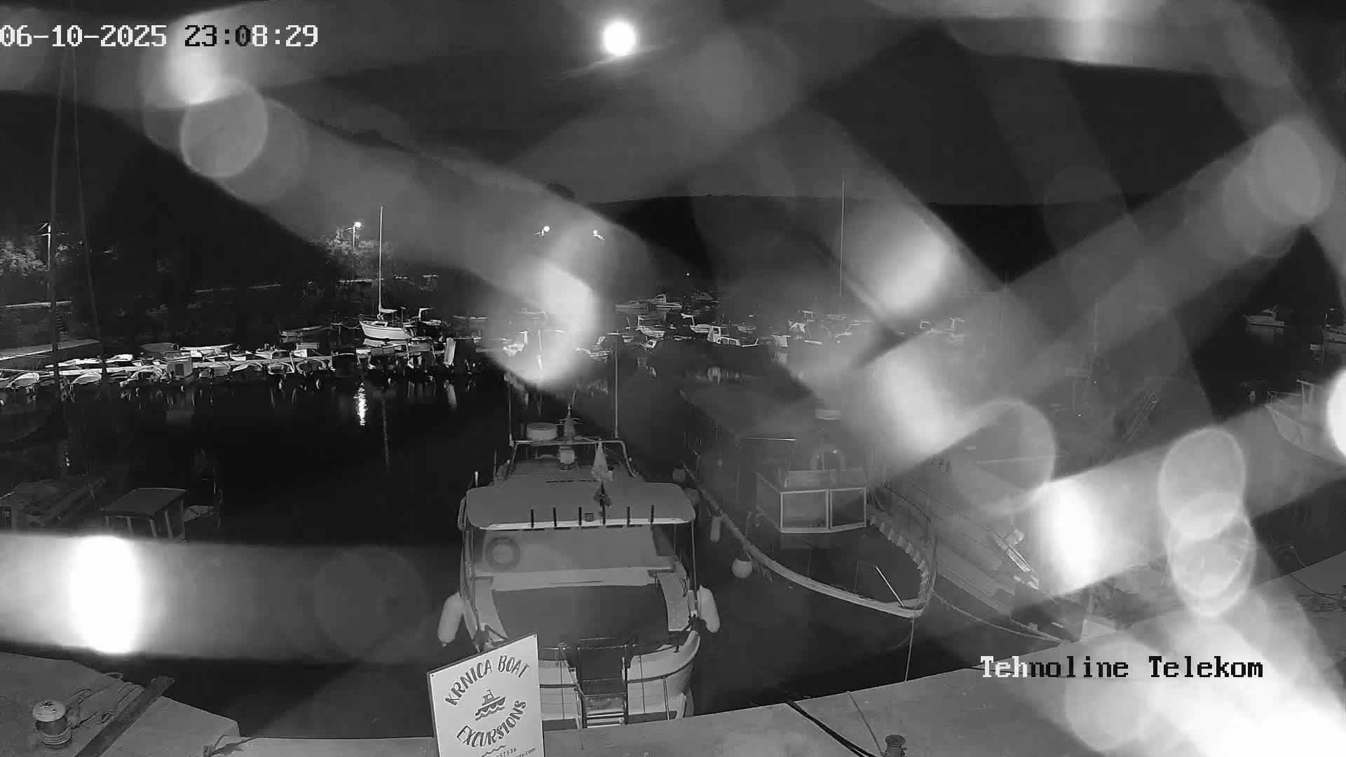 Krnica, Krnicki Porat Marine & Adriatic Coast Live Cam - Krnica, Opcina Marcana, Istria, Croatia