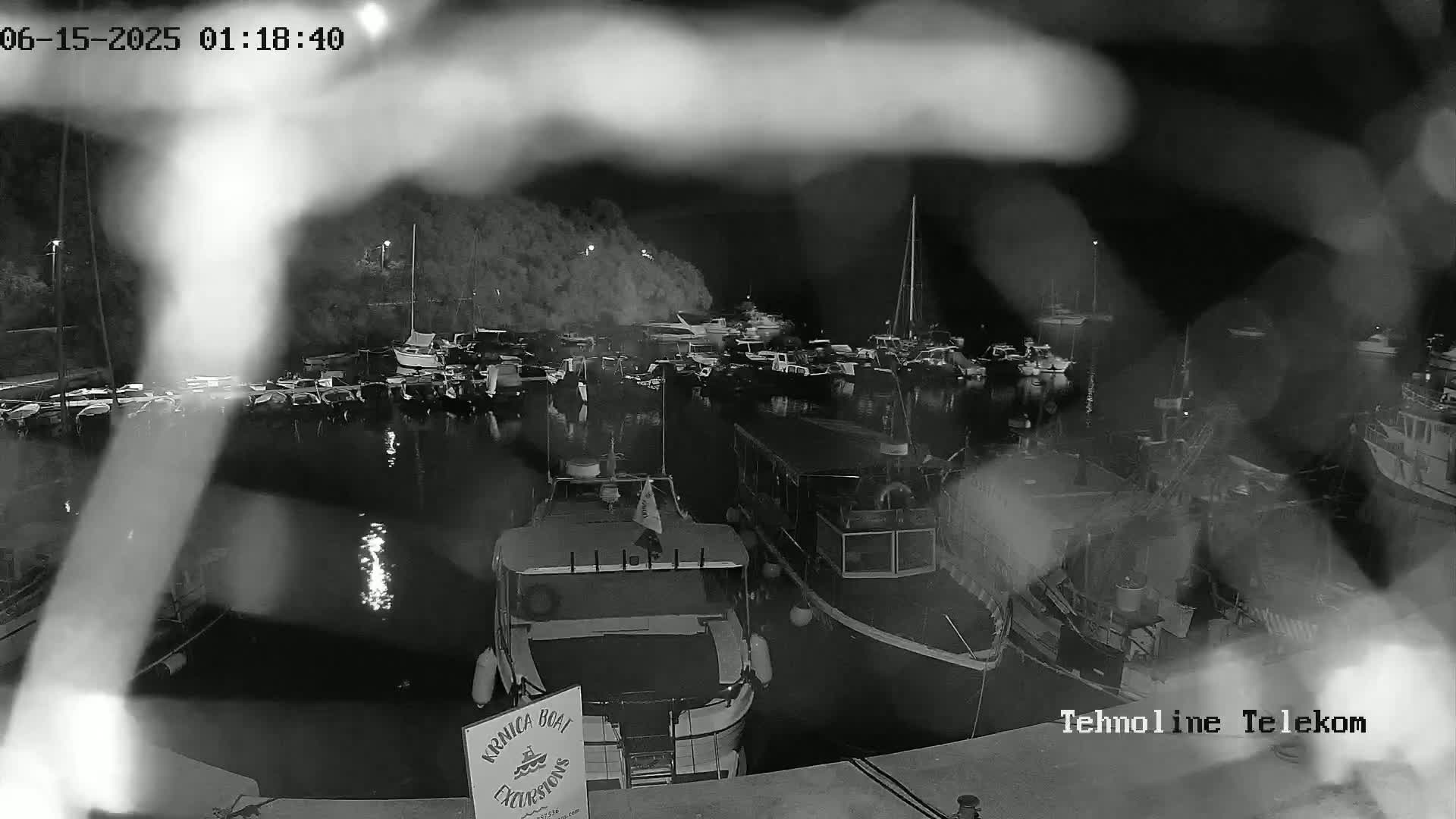 Krnica, Krnicki Porat Marine & Adriatic Coast Live Cam - Krnica, Opcina Marcana, Istria, Croatia
