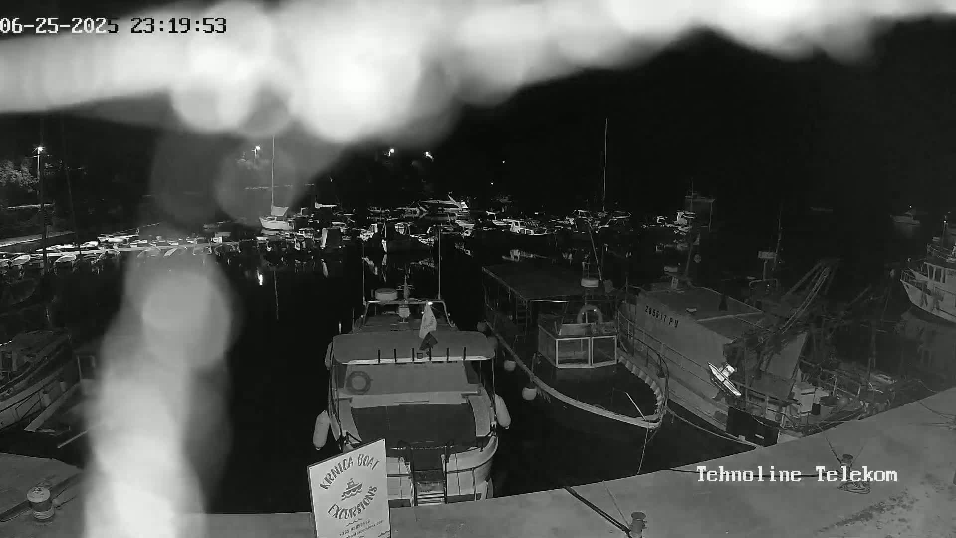 Krnica, Krnicki Porat Marine & Adriatic Coast Live Cam - Krnica, Opcina Marcana, Istria, Croatia