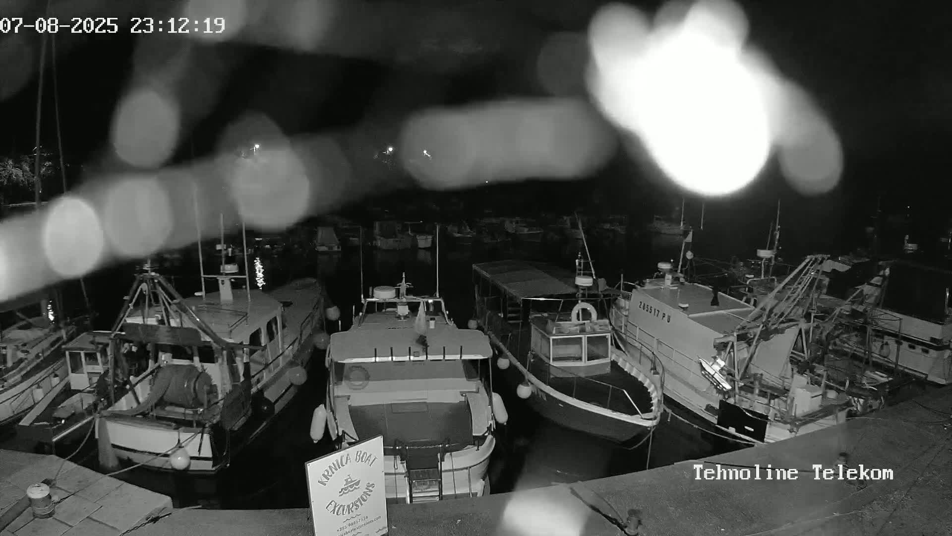 Krnica, Krnicki Porat Marine & Adriatic Coast Live Cam - Krnica, Opcina Marcana, Istria, Croatia