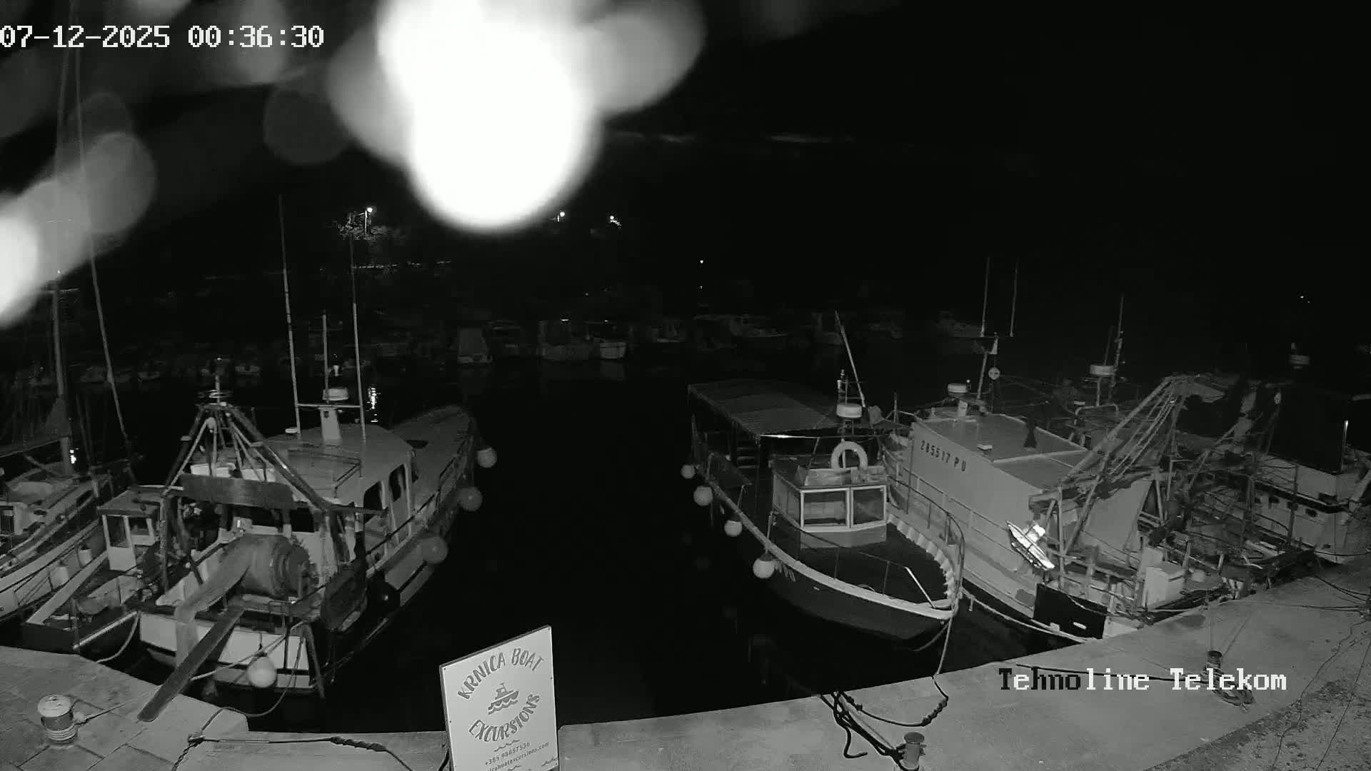 Krnica, Krnicki Porat Marine & Adriatic Coast Live Cam - Krnica, Opcina Marcana, Istria, Croatia
