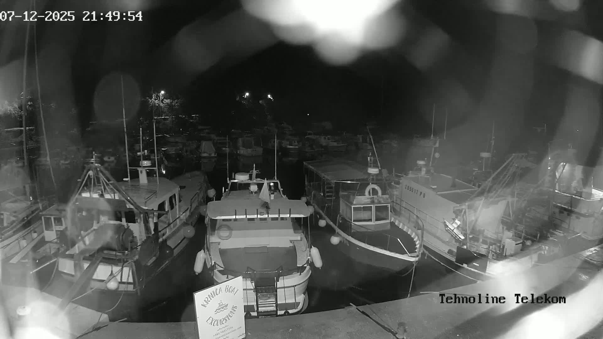 Krnica, Krnicki Porat Marine & Adriatic Coast Live Cam - Krnica, Opcina Marcana, Istria, Croatia