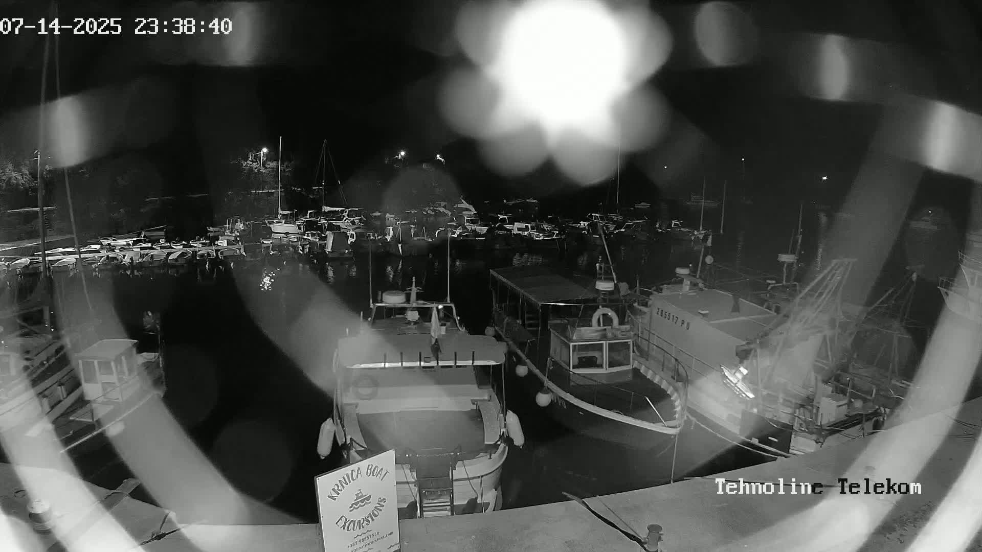 Krnica, Krnicki Porat Marine & Adriatic Coast Live Cam - Krnica, Opcina Marcana, Istria, Croatia