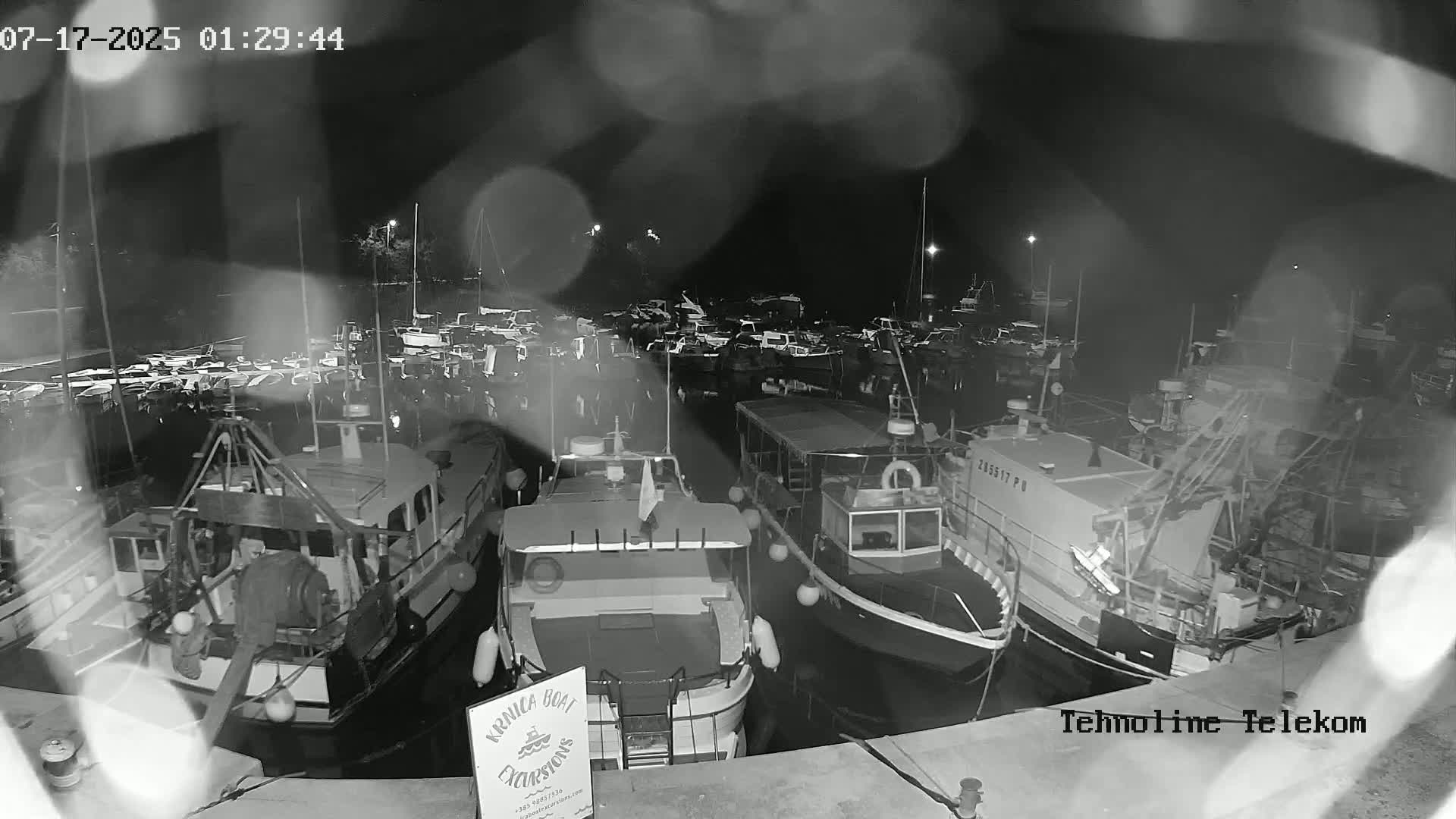 Krnica, Krnicki Porat Marine & Adriatic Coast Live Cam - Krnica, Opcina Marcana, Istria, Croatia