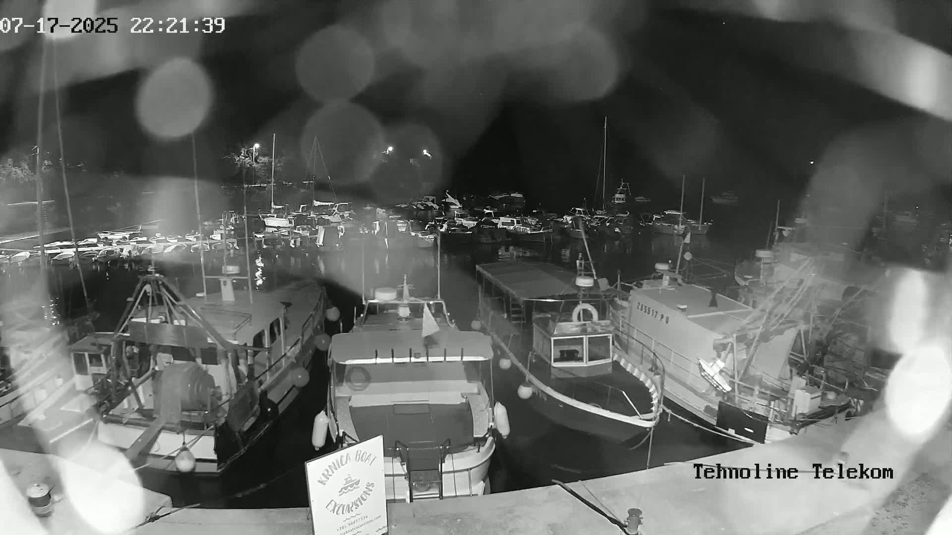 Krnica, Krnicki Porat Marine & Adriatic Coast Live Cam - Krnica, Opcina Marcana, Istria, Croatia