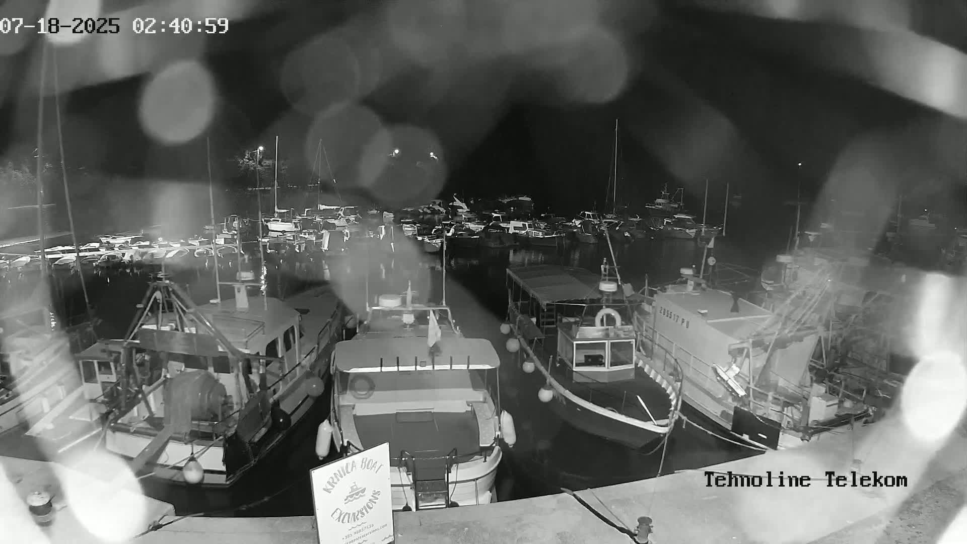 Krnica, Krnicki Porat Marine & Adriatic Coast Live Cam - Krnica, Opcina Marcana, Istria, Croatia