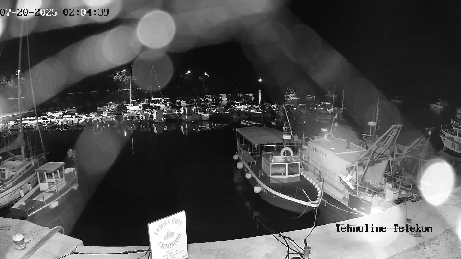 Krnica, Krnicki Porat Marine & Adriatic Coast Live Cam - Krnica, Opcina Marcana, Istria, Croatia