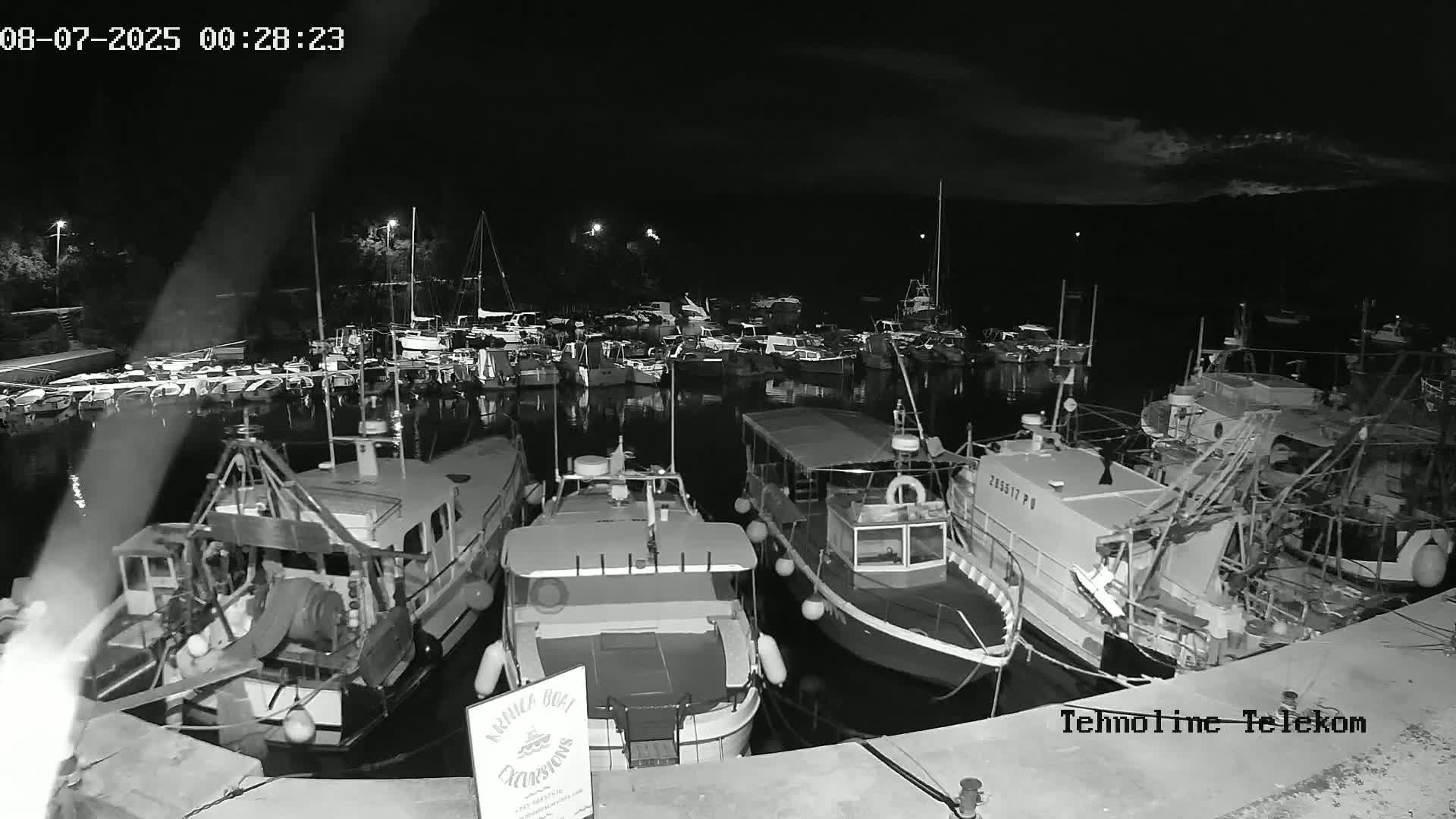 Krnica, Krnicki Porat Marine & Adriatic Coast Live Cam - Krnica, Opcina Marcana, Istria, Croatia