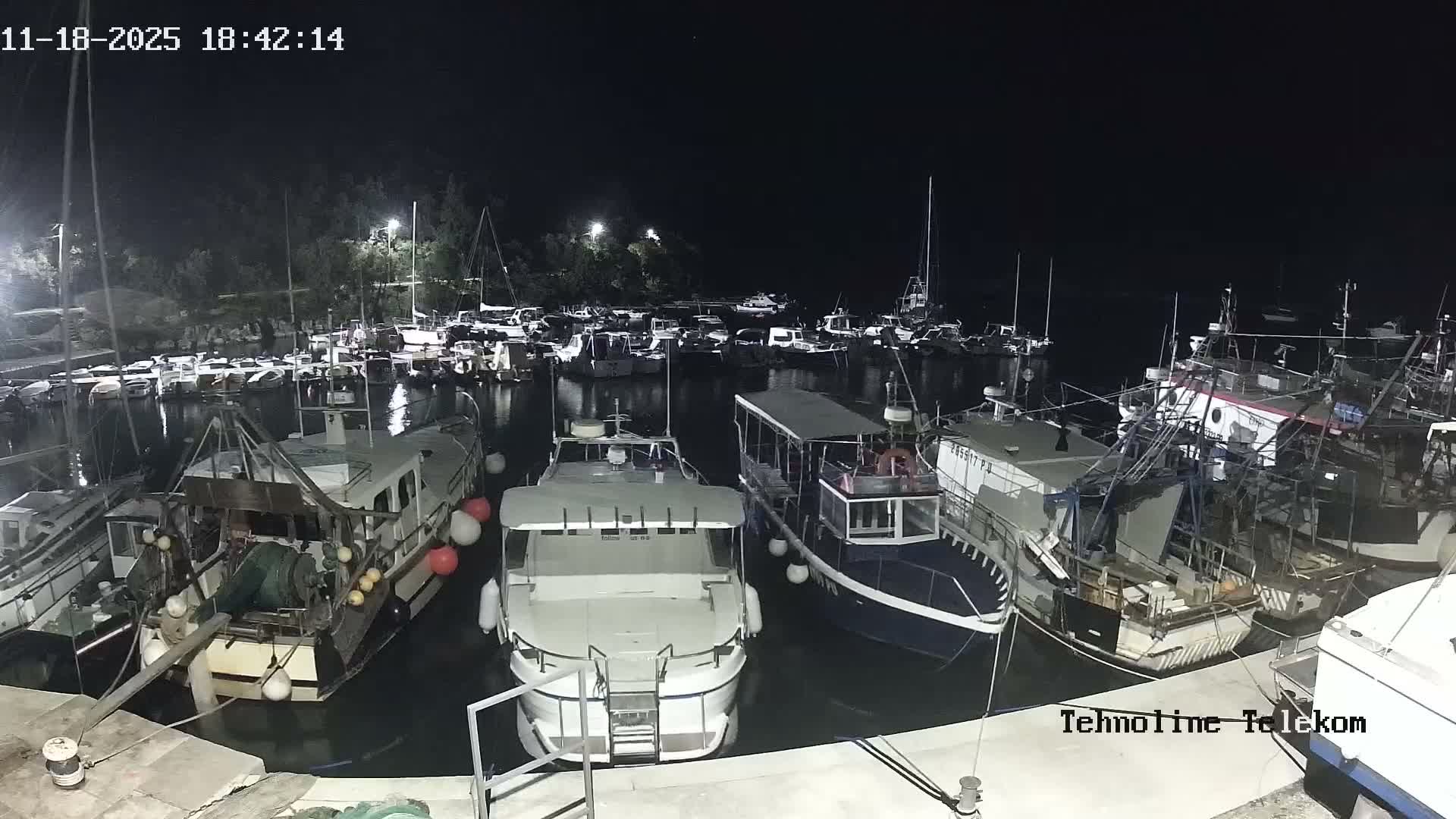 Krnica, Krnicki Porat Marine & Adriatic Coast Live Cam - Krnica, Opcina Marcana, Istria, Croatia